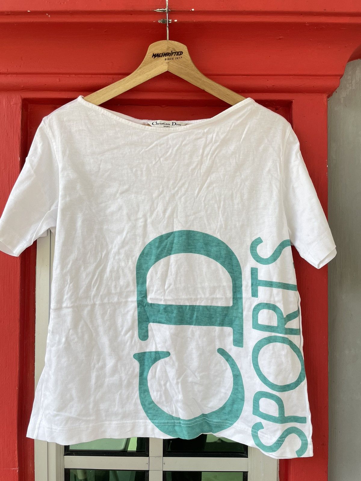 image of Christian Dior Monsieur x Dior Christian Dior Sport Tshirt in White, Women's (Size Medium)