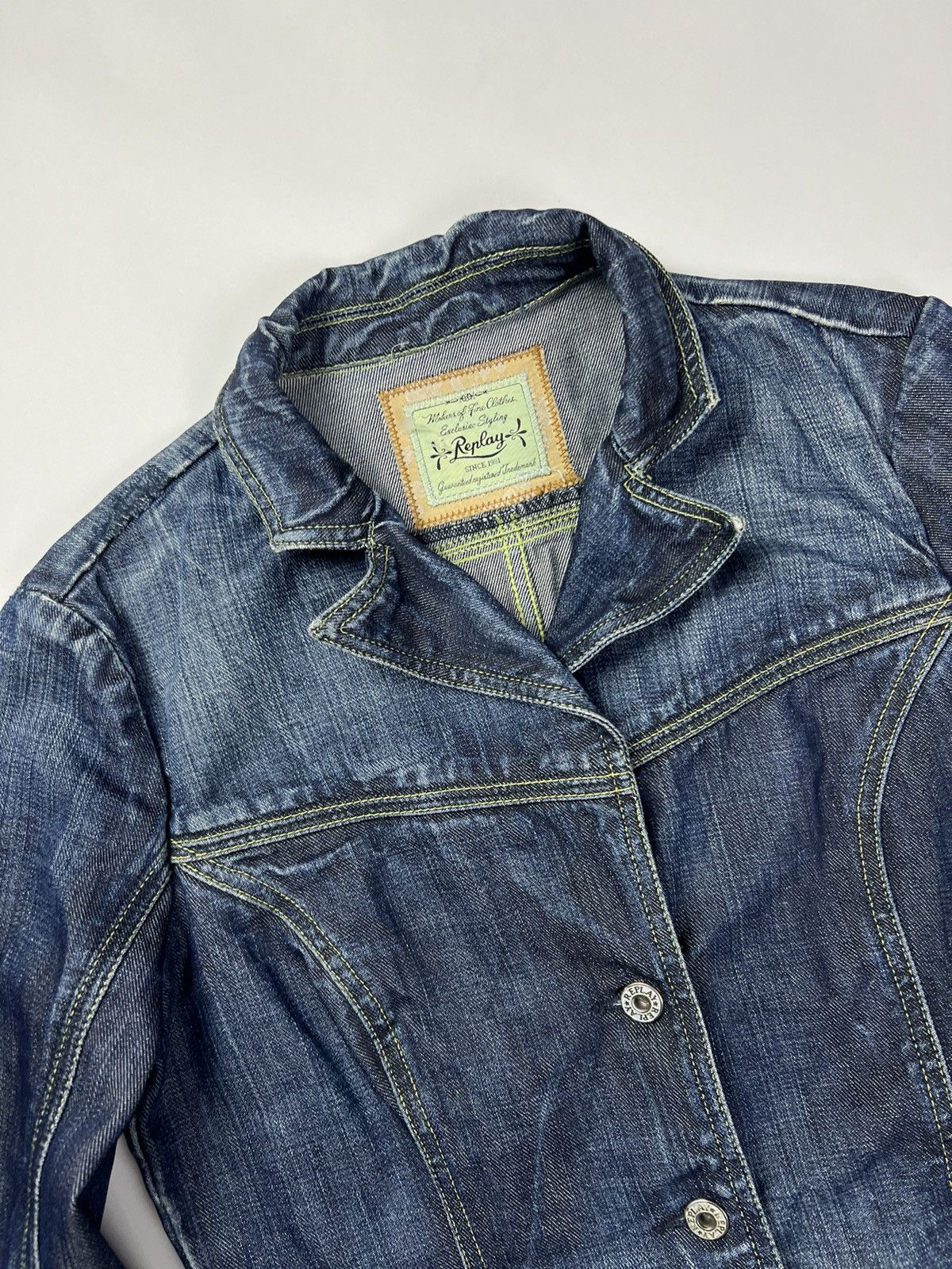 Replay Stylish Women's Replay Denim Jacket Size M / US 6-8 / IT 42-44 - 4 Thumbnail