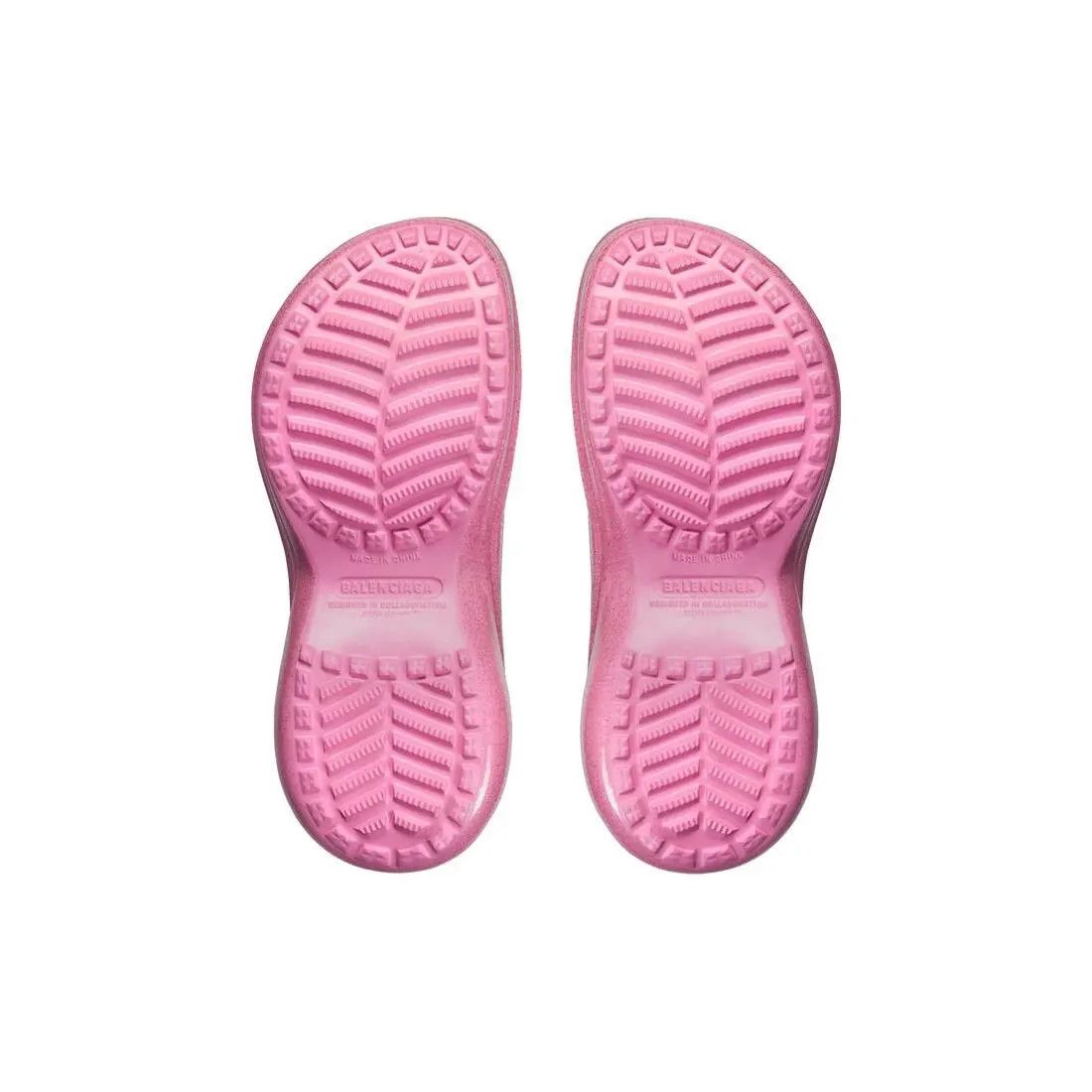 Balenciaga × Crocs o1tr1nto1125 Pool Crocs™ Slide Sandals in Pink Size US 5 / IT 35 - 6 Thumbnail