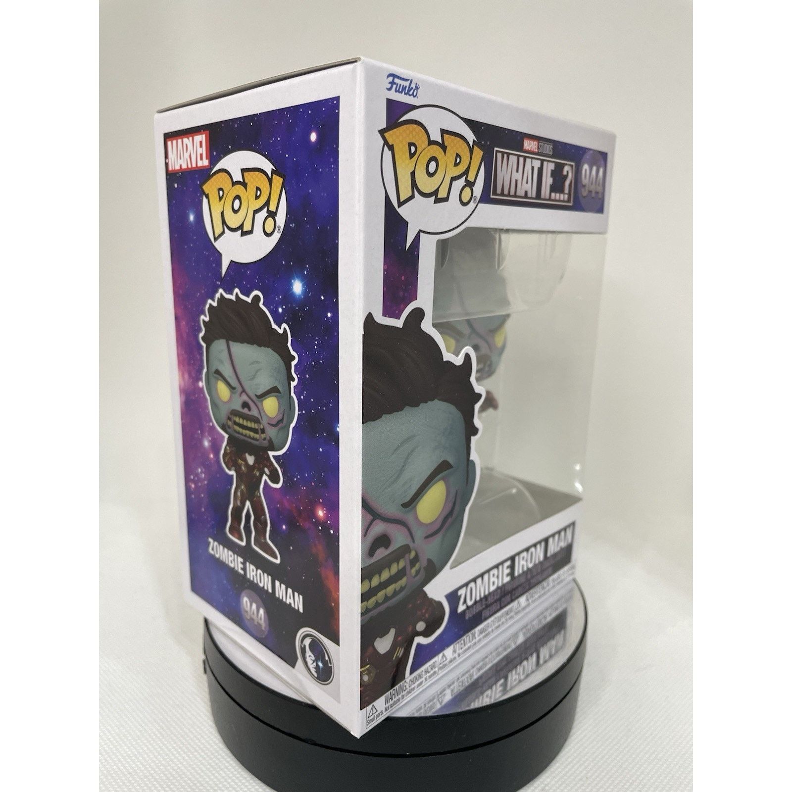 Marvel Comics Funko Pop! Vinyl: Marvel - Zombie Iron Man #944 What If? Size ONE SIZE - 8 Thumbnail