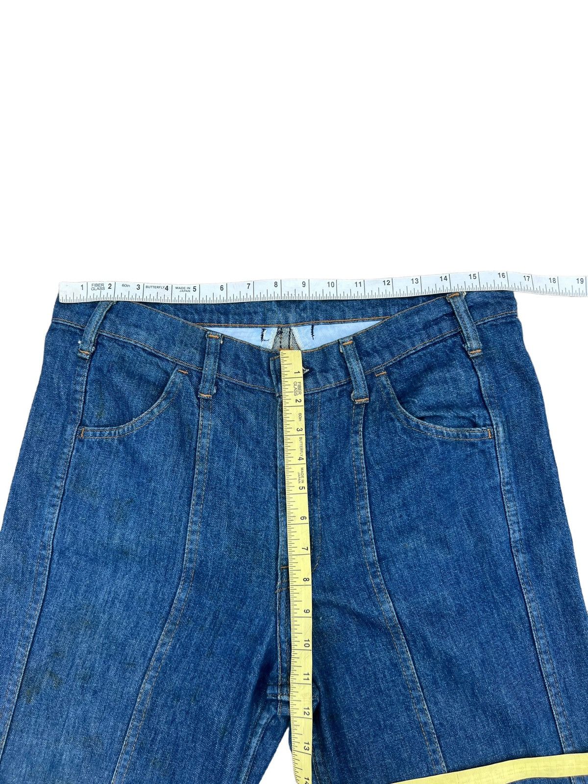 Levi's 70s Levi’s Orange Tab Talon 42 Panelled Bootcut Jeans Size US 32 / EU 48 - 3 Thumbnail