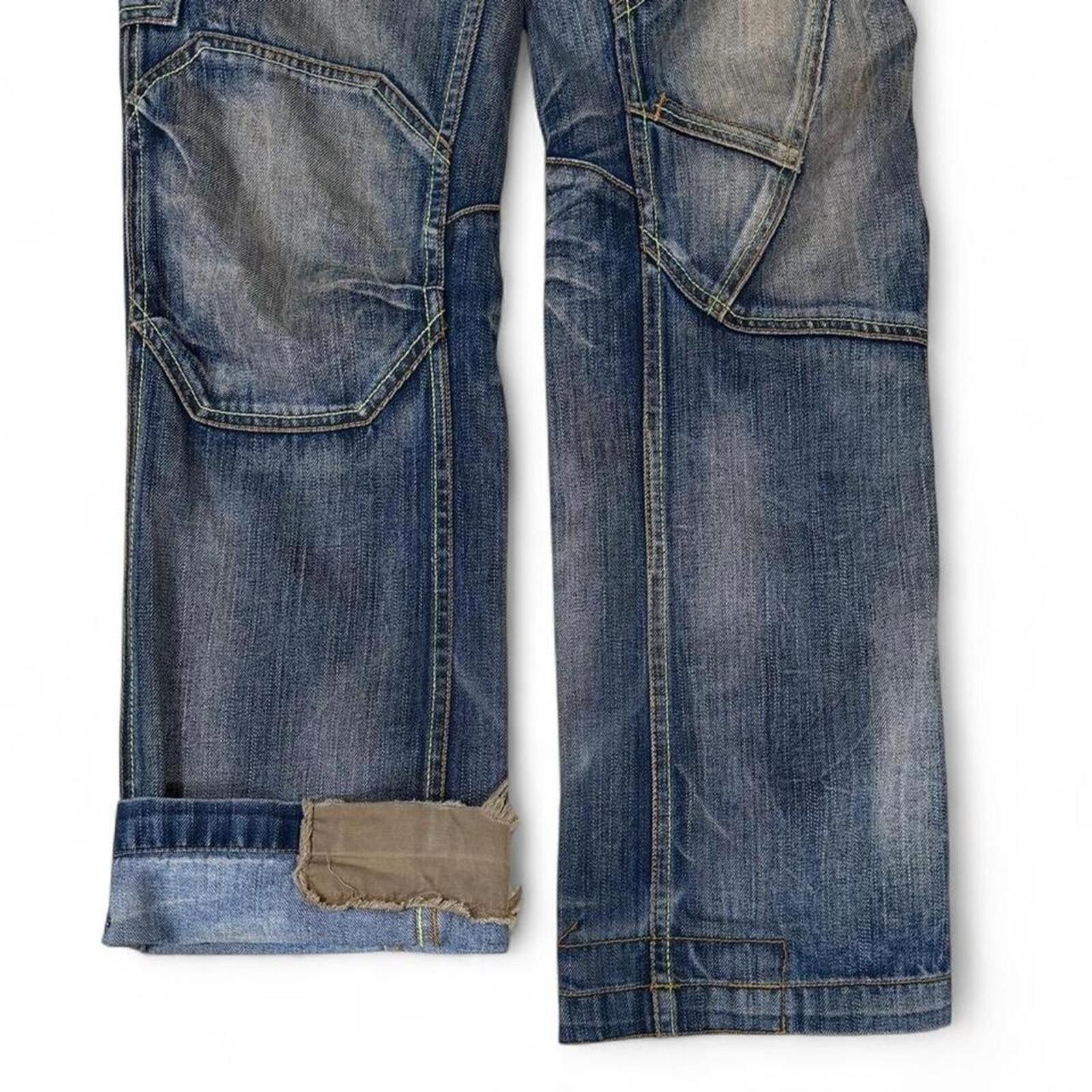 True Religion Rare y2k Vintage Tough Jeansmith military grade denim jeans Size 30" / US 8 / IT 44 - 5 Thumbnail