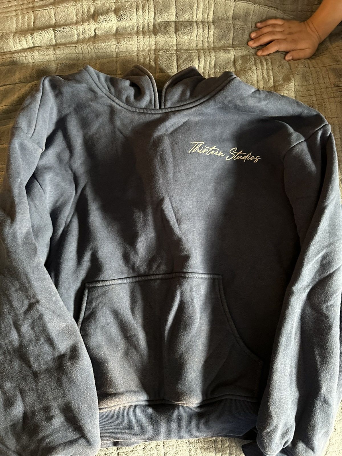 Thirteen Studios Thirteen studios indigo double layered reversible