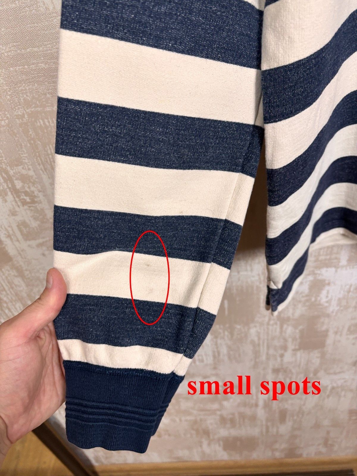 Albam Albam Crew Neck Sweatshirt Striped Size M Heavy Cotton Size US M / EU 48-50 / 2 - 12 Thumbnail