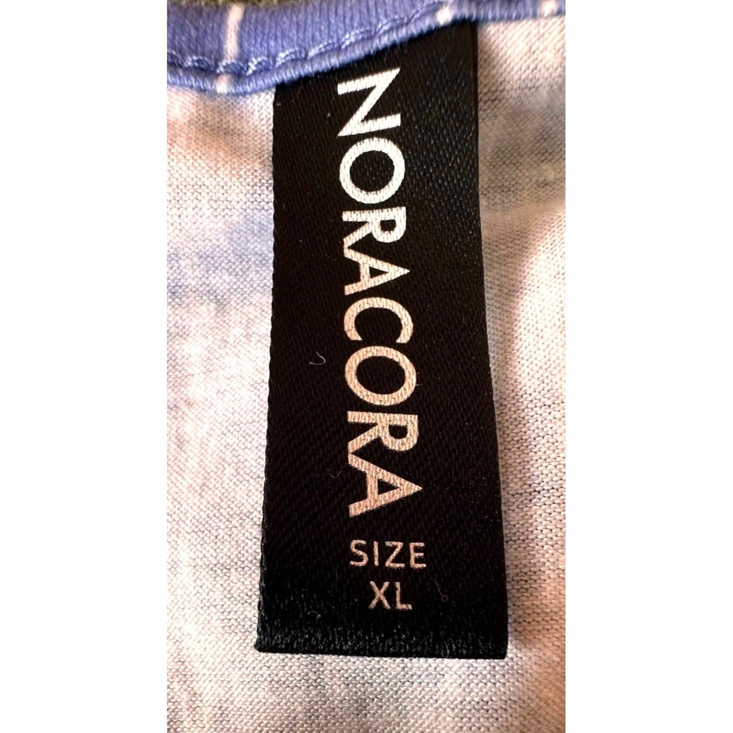 Other NoraCora Tunic Top XL Blue White Polkadot Jersey Fabric Bu Size XL / US 12-14 / IT 48-50 - 12 Thumbnail