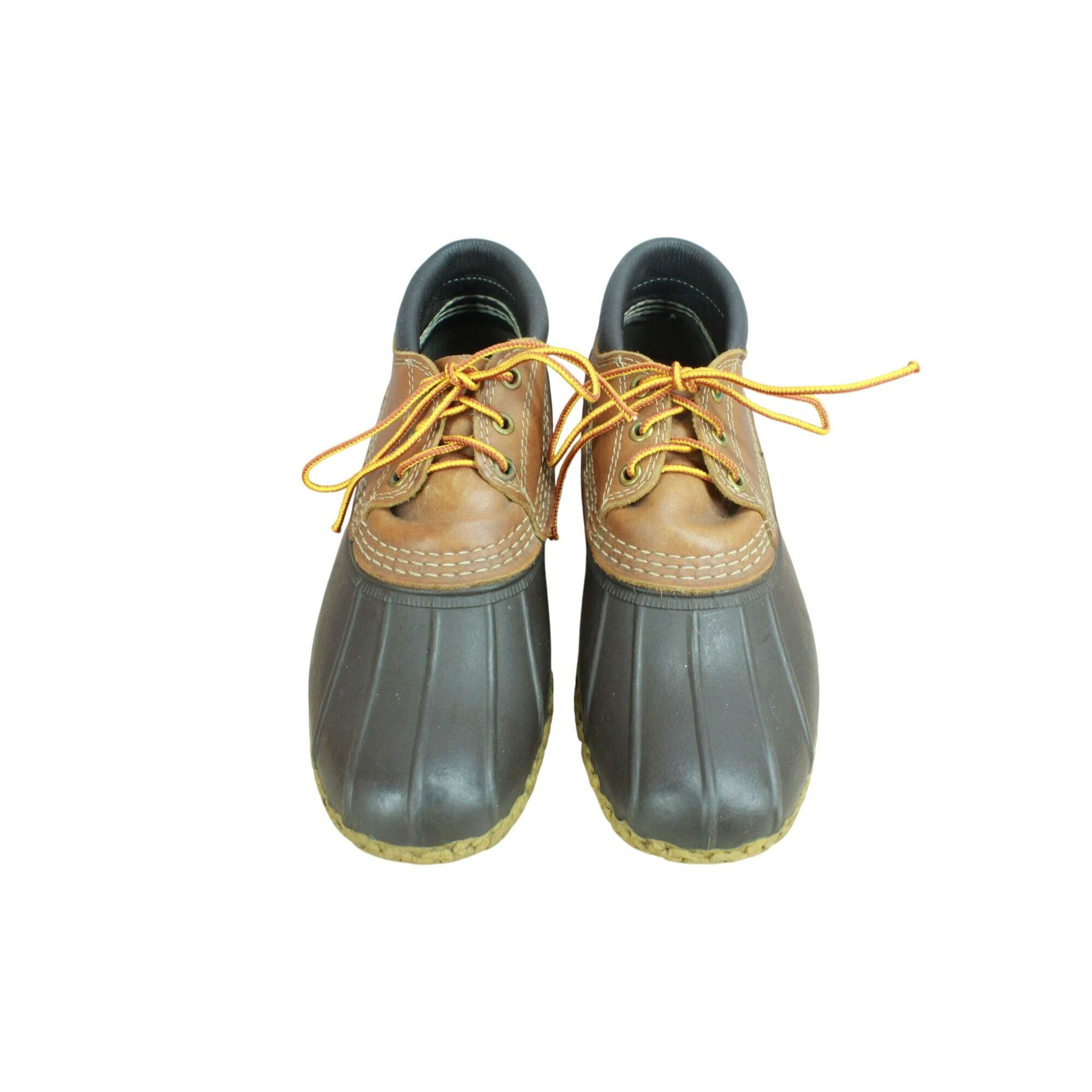 L.L. Bean LL Bean Women’s Leather Padded Collar Gumshoe Duck Boots Size US 8 / IT 38 - 5 Thumbnail