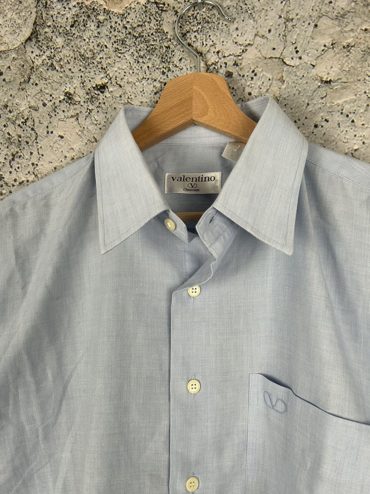 Vintage Valentino Chemises 90s Shirt Button Ups Luxury Rare
