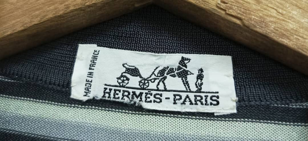 Hermes 80s Hermes Cirque Mollier Phillip Dumas Blouse Silk Cotton Size M / US 6-8 / IT 42-44 - 13 Thumbnail