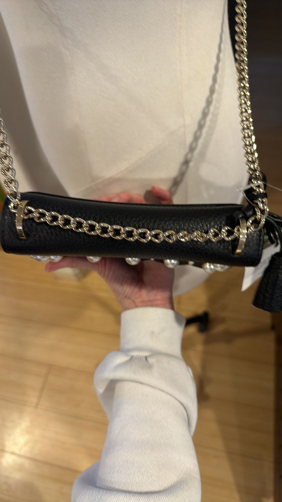 Kate Spade NWT Hayes Street Pearl Hazel Crossbody Purse Size ONE SIZE - 8 Thumbnail
