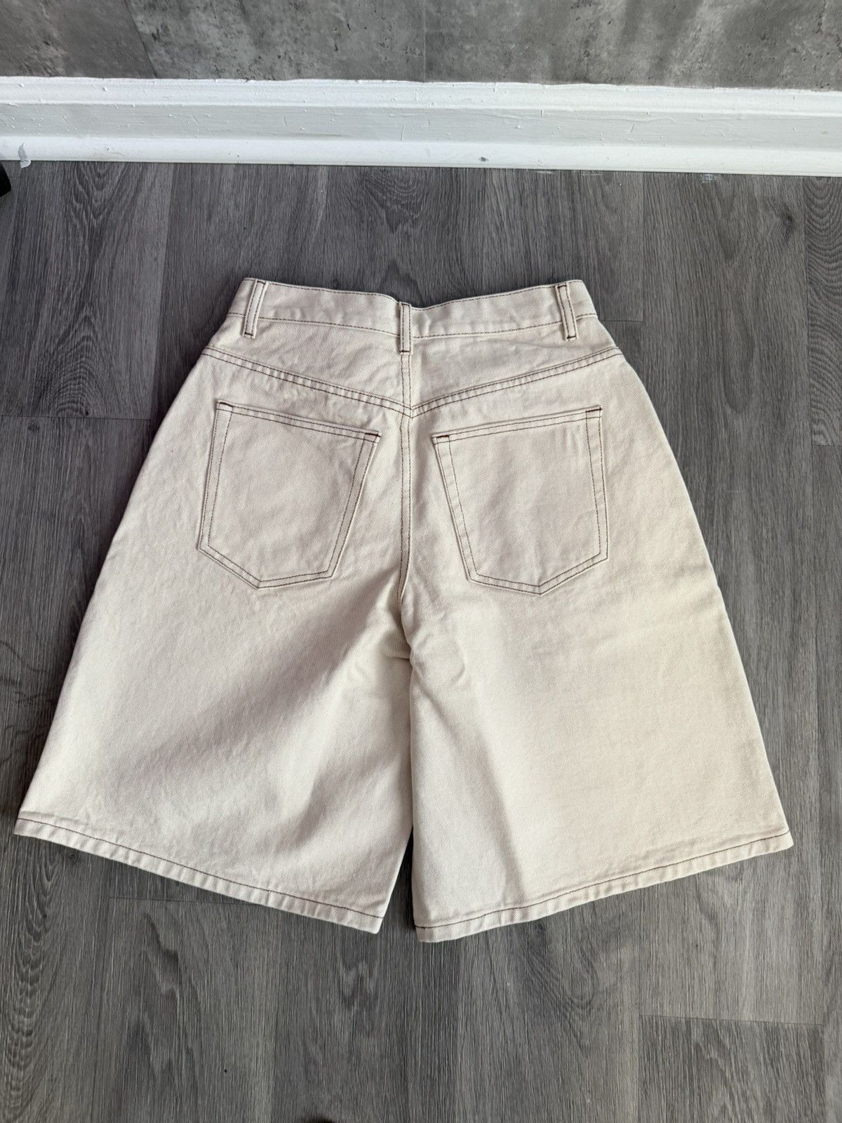 The GV Gallery The GV Gallery Cream Shorts Size US 28 / EU 44 - 5 Thumbnail