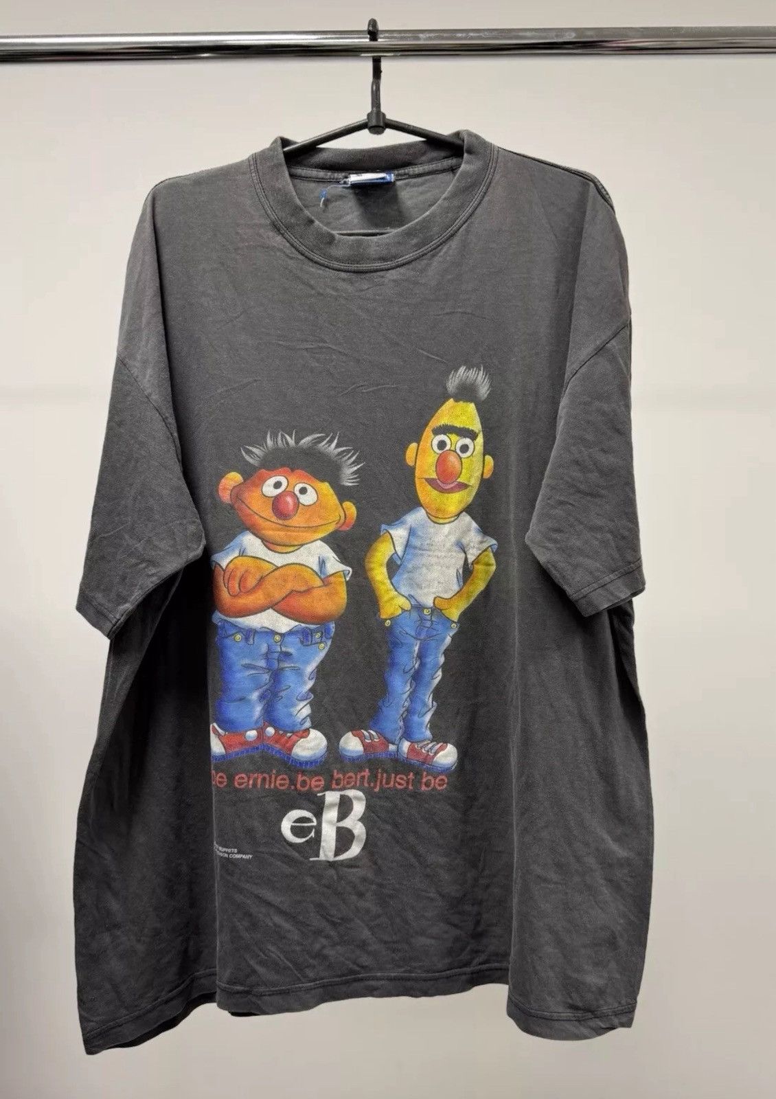 Cartoon Network × Vintage Vintage T Shirt Merch Sesame Street Muppets 1998 Movie Tee Size US XL / EU 56 / 4 - 1 Thumbnail