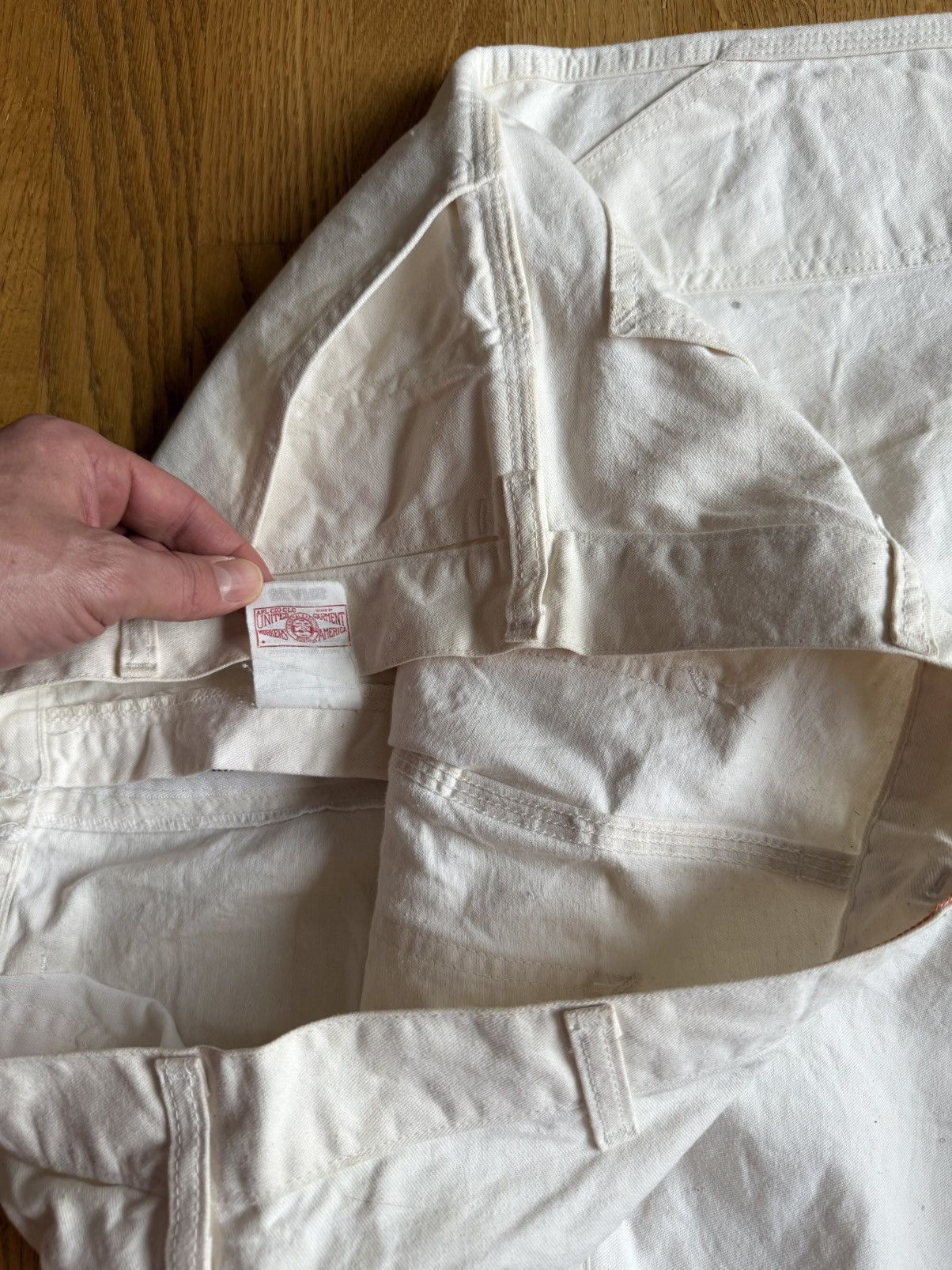 Vintage Vtg 1970‘s Roebucks Union Made Carpenter Jeans Size US 34 / EU 50 - 3 Thumbnail
