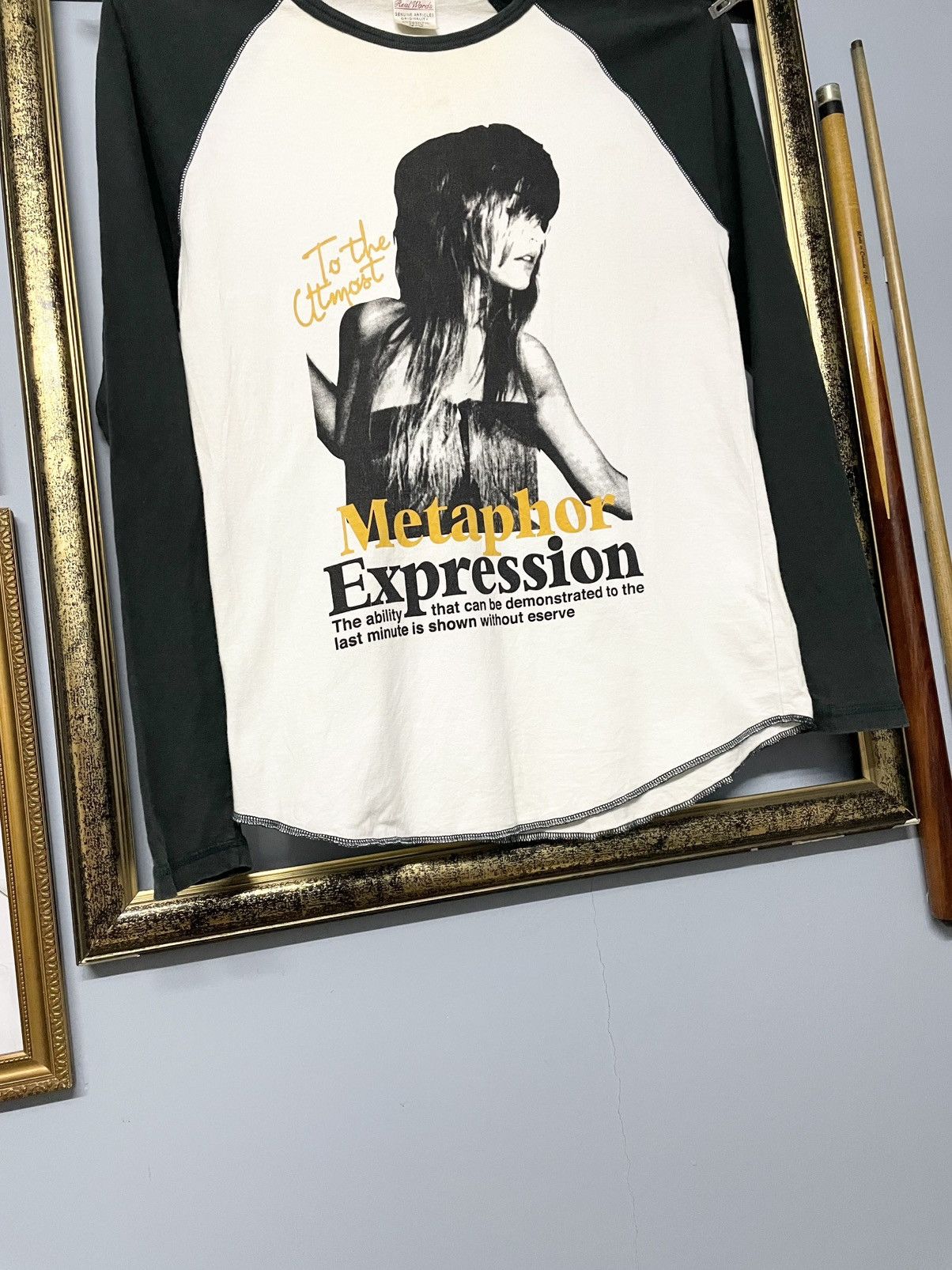Designer Vintage 90s Japan Designer Real Words Metaphor Girl Tshirt Size US M / EU 48-50 / 2 - 4 Thumbnail