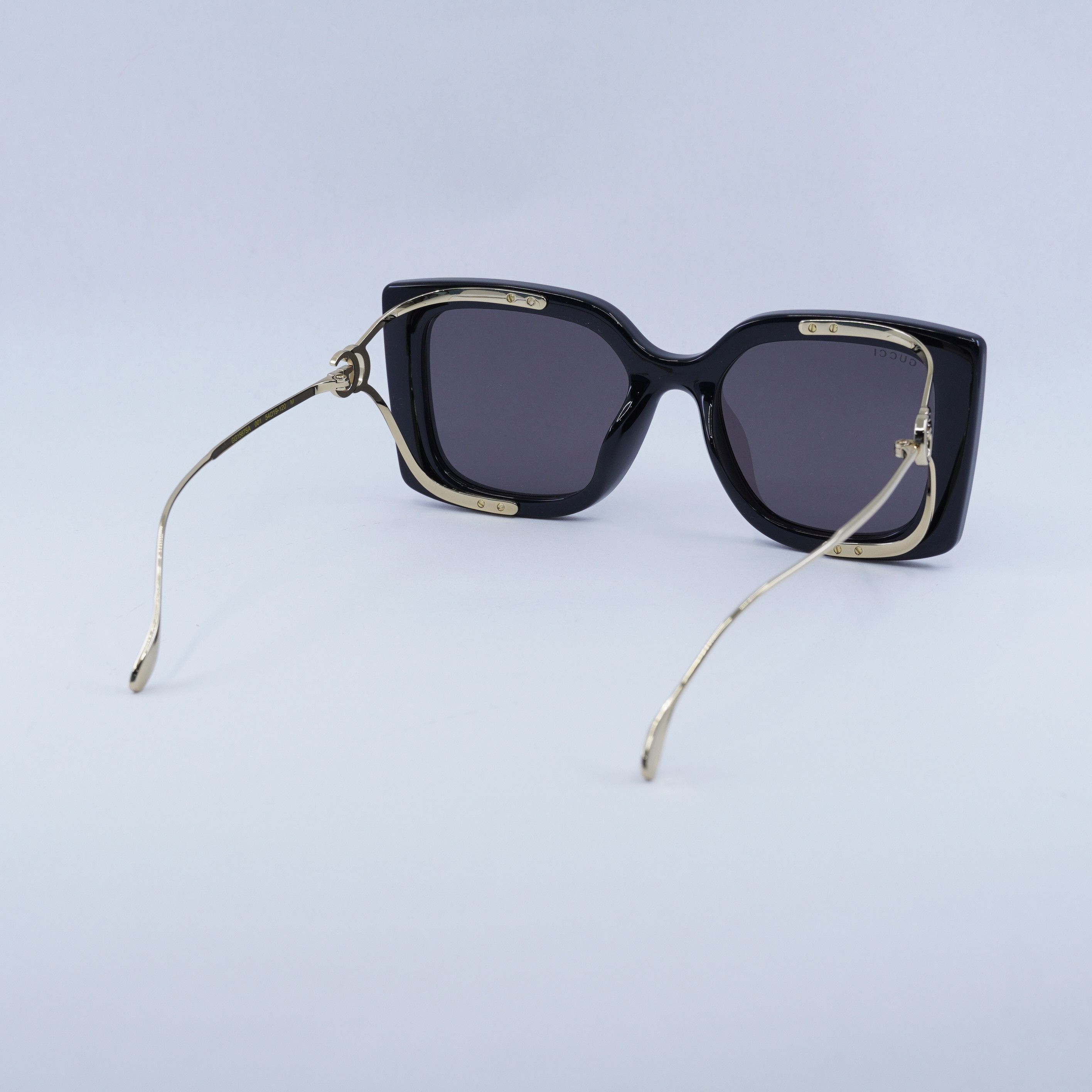 Gucci 🕶️New Gucci GG1567SA 001 Black/Grey Sunglasses Size ONE SIZE - 9 Thumbnail