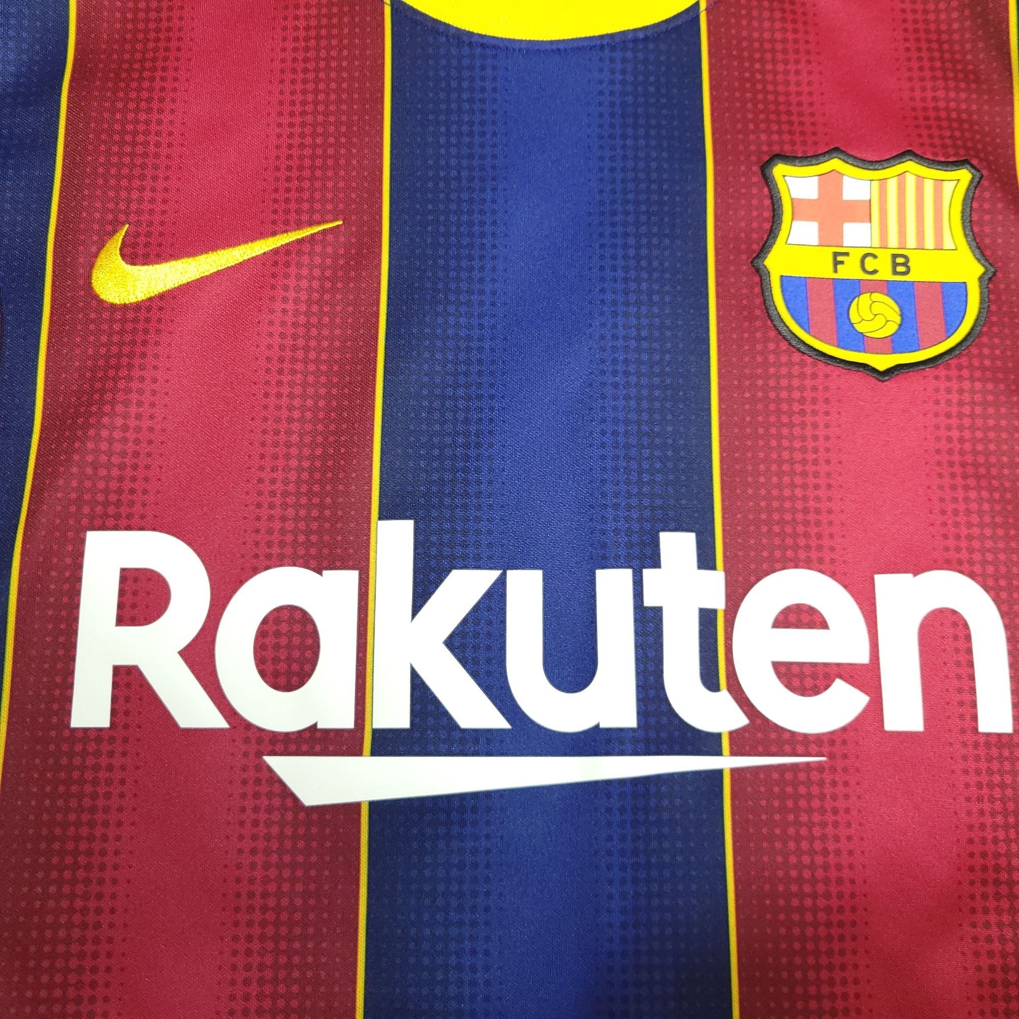 Nike Messi Barcelona 2020 2021 LAST SEASON Soccer Jersey M Size US M / EU 48-50 / 2 - 3 Thumbnail