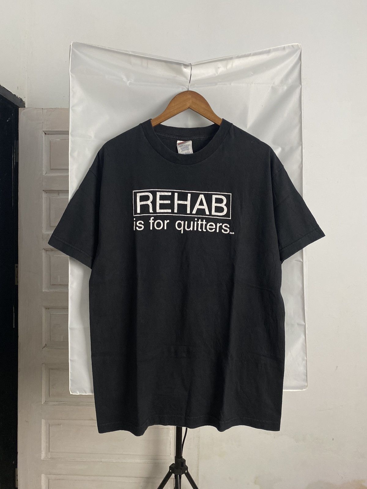 Vintage Vintage Words T-shirt Size US L / EU 52-54 / 3 - 3 Thumbnail