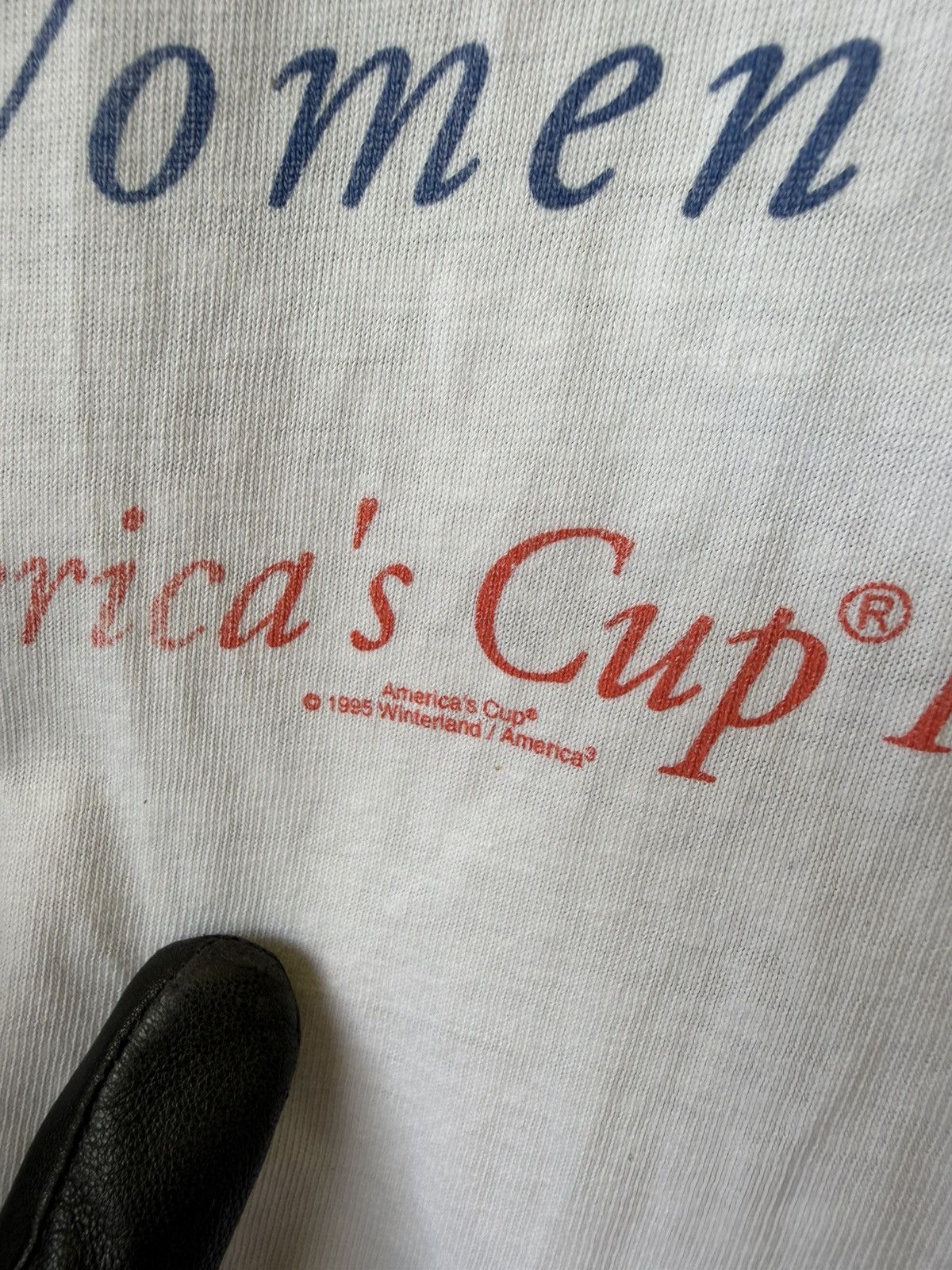 Vintage Vintage 90s We Can Do It! Rosie the Riveter America's Cup 95 Size US XL / EU 56 / 4 - 6 Thumbnail