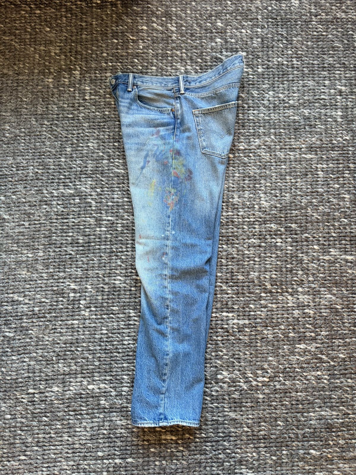 Levi's Levi’s 501 Paint Splatter Size US 34 / EU 50 - 3 Thumbnail