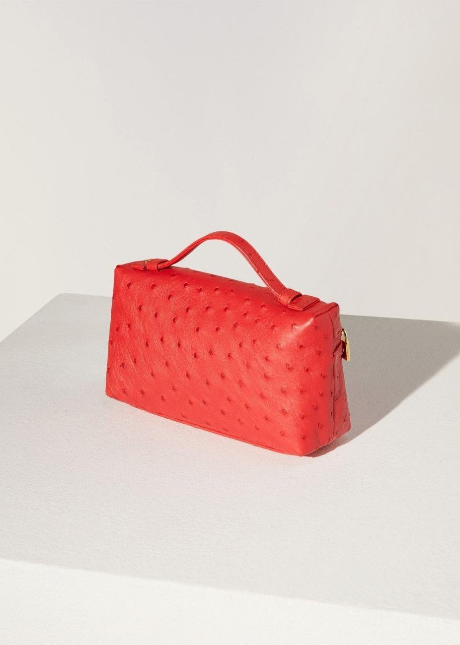 Loro Piana o1srvl11e0624 Size: OS FAI5532 Pouch in Orange Size ONE SIZE - 1 Thumbnail