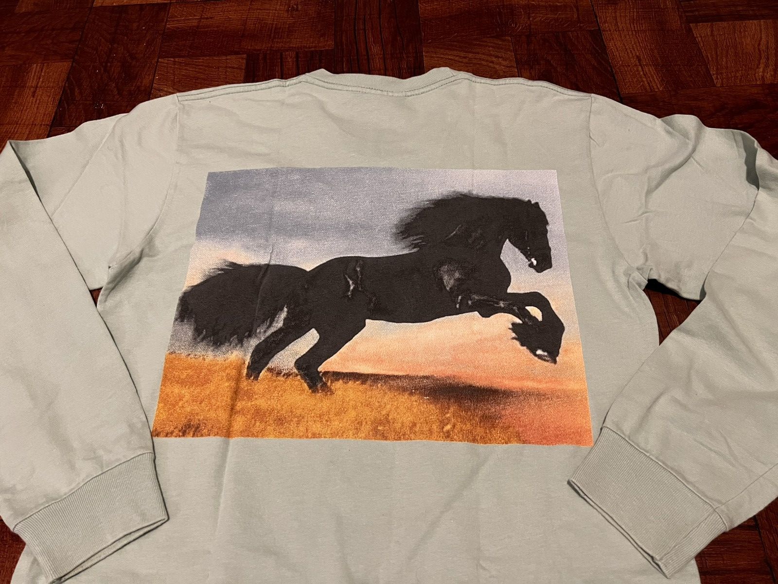 Supreme supreme stallion longsleeve light blue Size US M / EU 48-50 / 2 - 1 Thumbnail