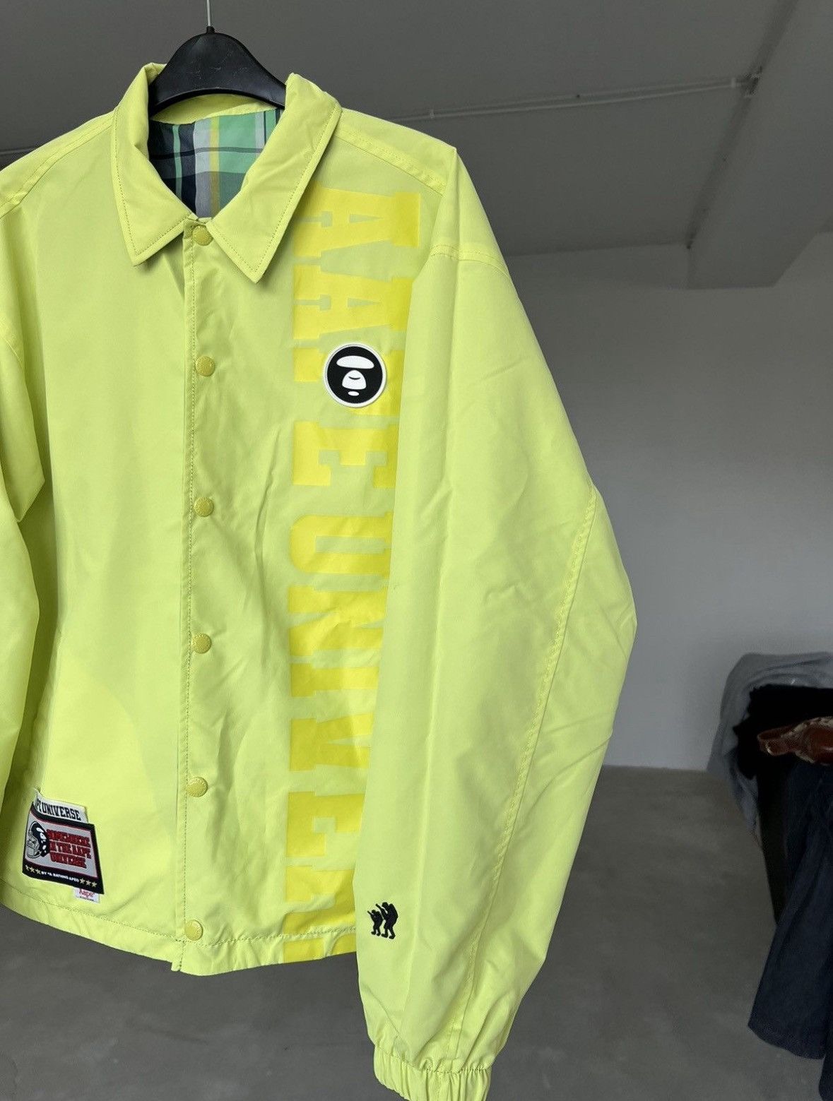 Aape Aape Plaid Reversible Coach Jacket Size US S / EU 44-46 / 1 - 6 Thumbnail