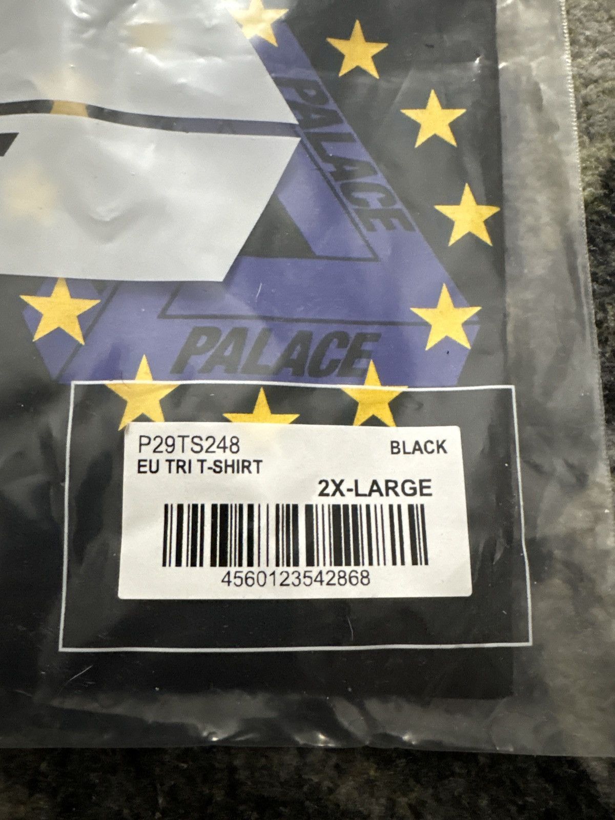 Palace Palace EU European Union Tri Ferg T-Shirt Size US XXL / EU 58 / 5 - 3 Thumbnail