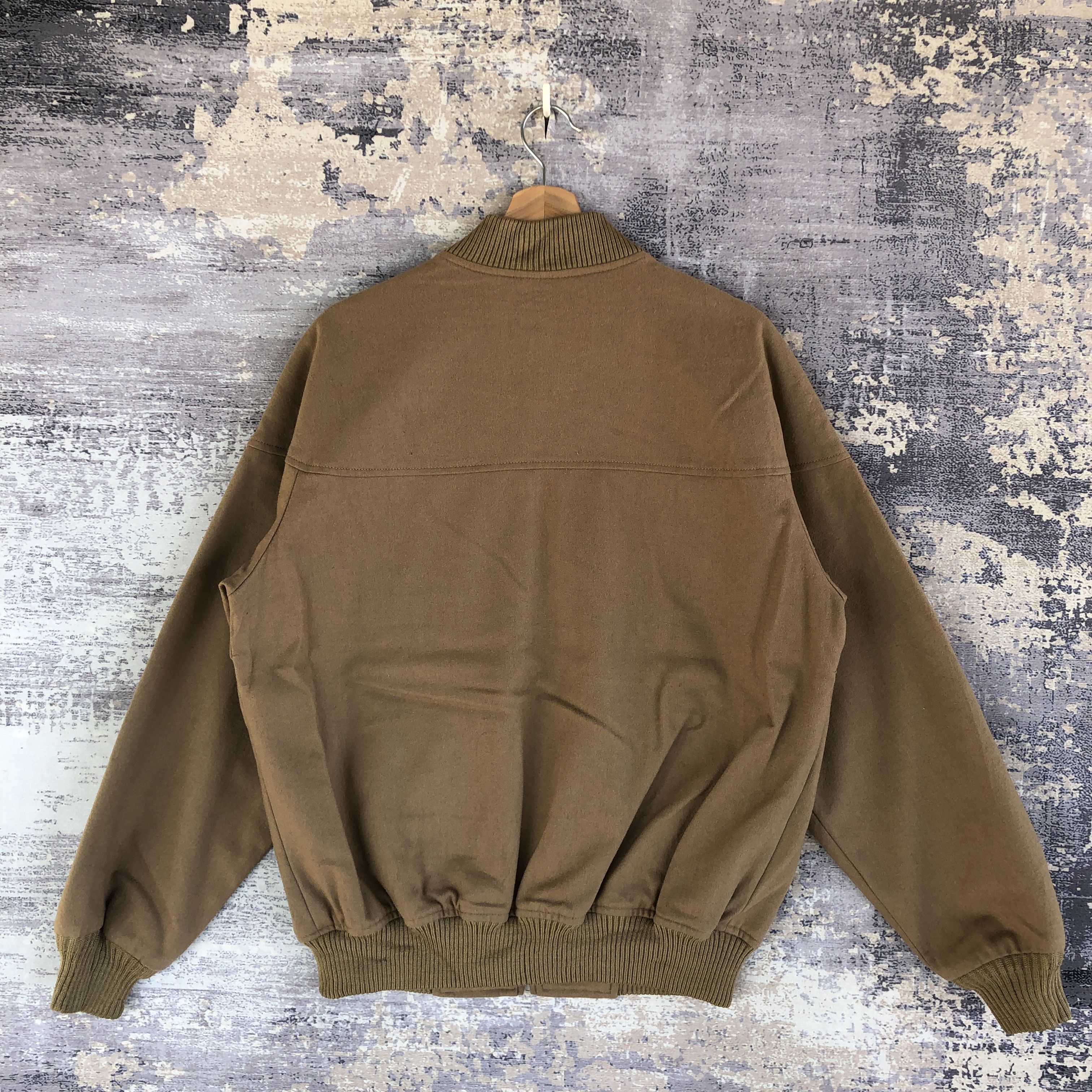 McGregor × Vintage Vintage 90s McGregor Wool Jacket McGregor Zipper Jackets Size US L / EU 52-54 / 3 - 2 Thumbnail