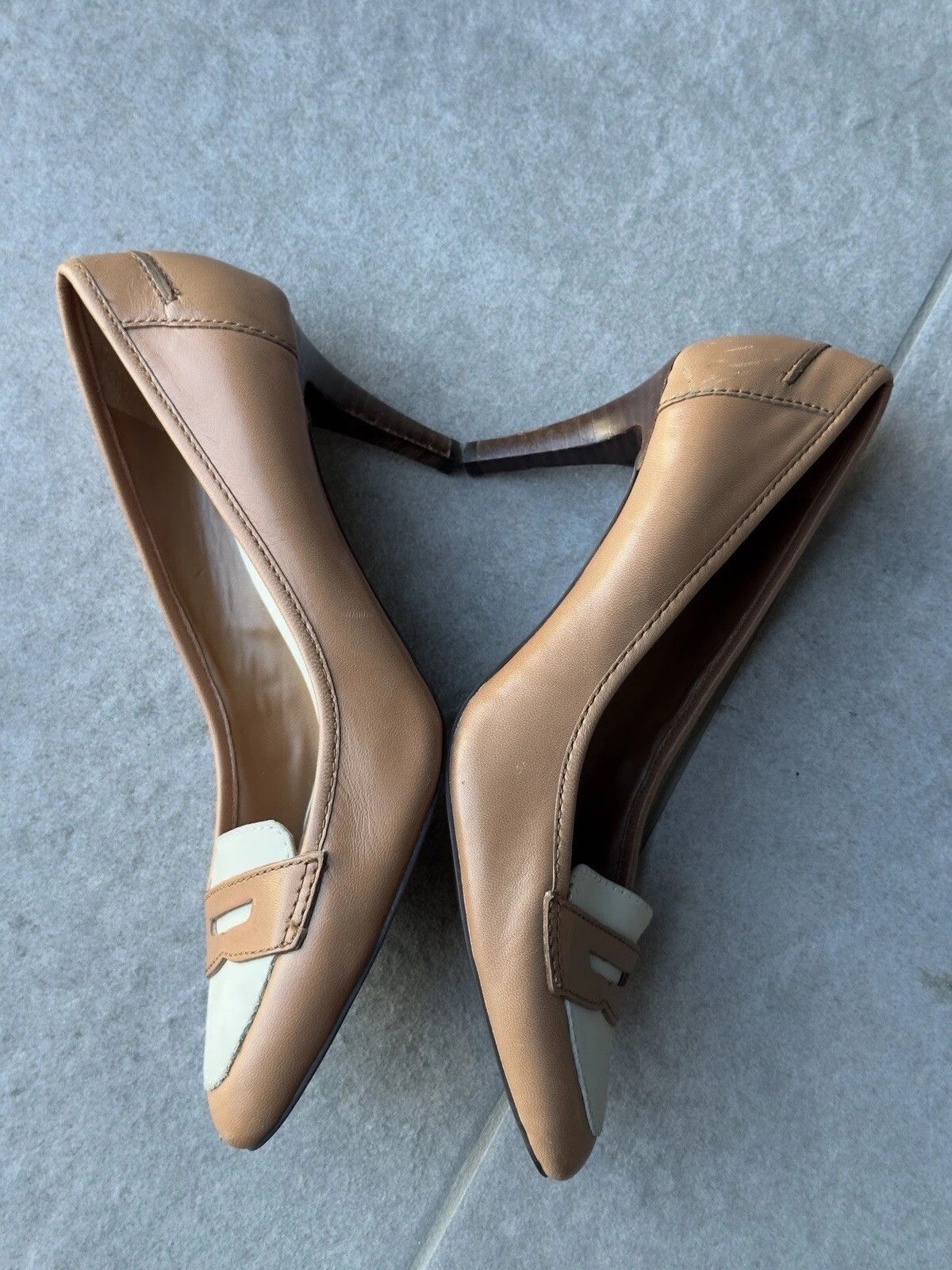 Polo Ralph Lauren Lauren Polo Ralph Lauren Heels Leathers Brown Shoes Size US 7 / IT 37 - 15 Thumbnail