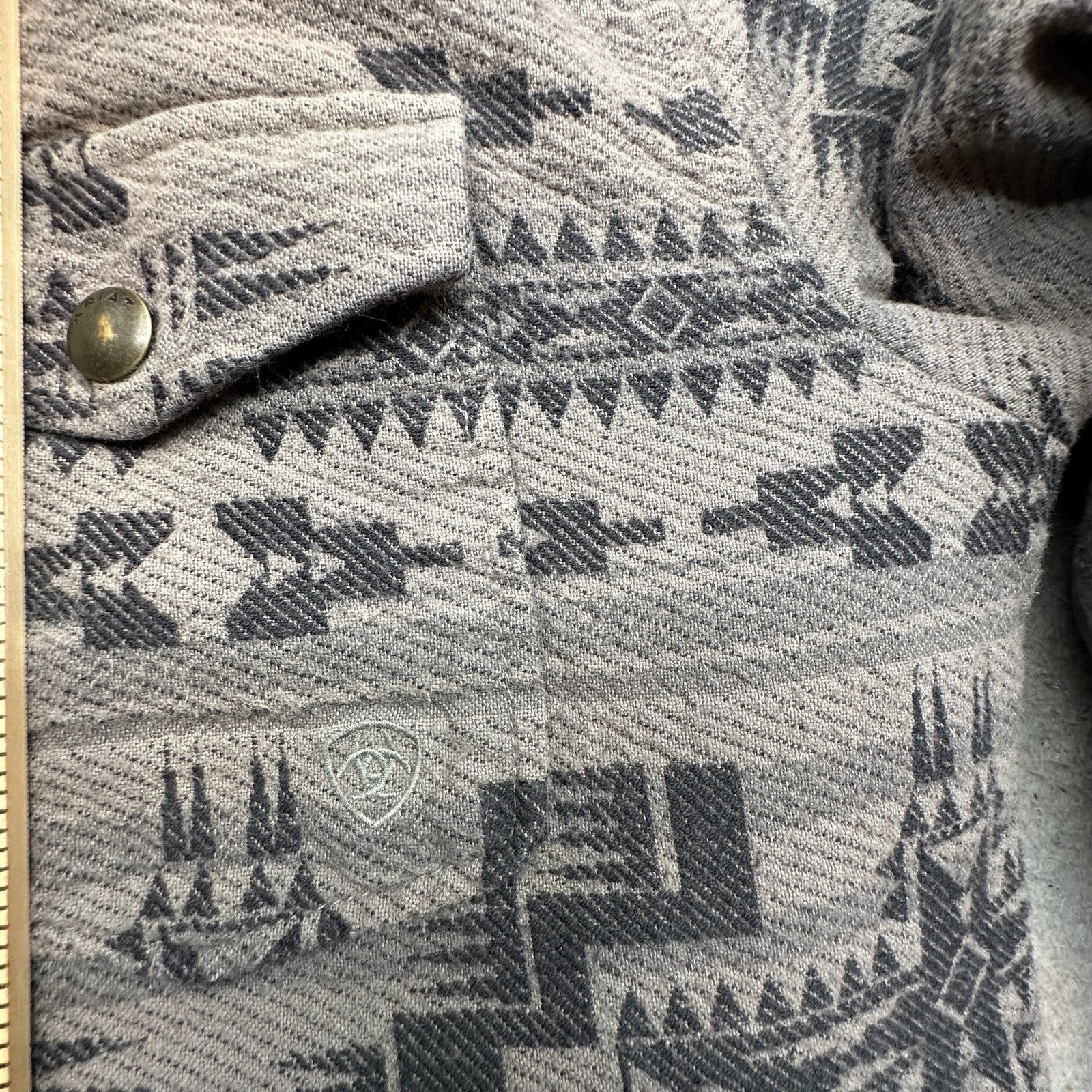 Ariat Ariat Retro Halderman Insulated Shirt Jacket Mens XL Aztec Size US XL / EU 56 / 4 - 12 Thumbnail