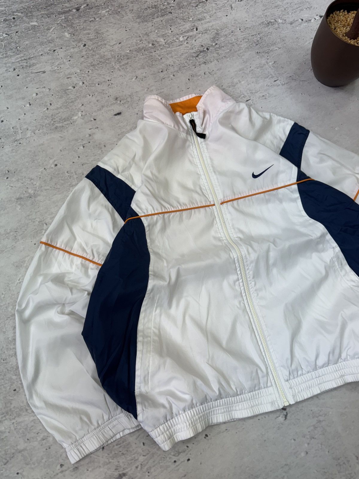 Nike × Vintage NIKE VINTAGE BASIC LOGO OVERSIZE BAGGY LIGHT JACKET Size US L / EU 52-54 / 3 - 3 Thumbnail