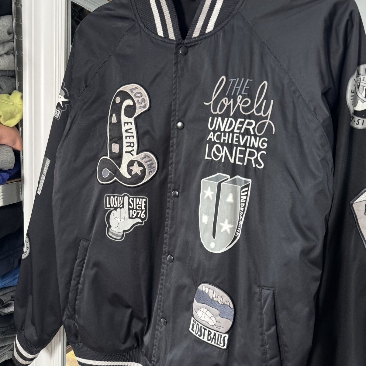 Nike Nike x patta varsity jacket bomber jacket rare vintage Y2K Size US M / EU 48-50 / 2 - 2 Thumbnail