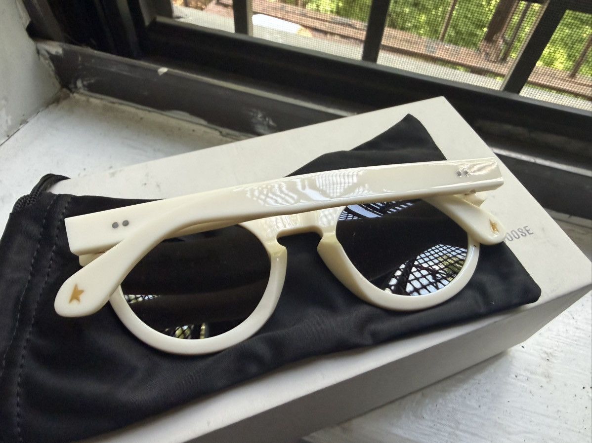 Golden Goose Golden Goose Panthos Cameron Round Frame Sunglasses - White Size ONE SIZE - 2 Thumbnail