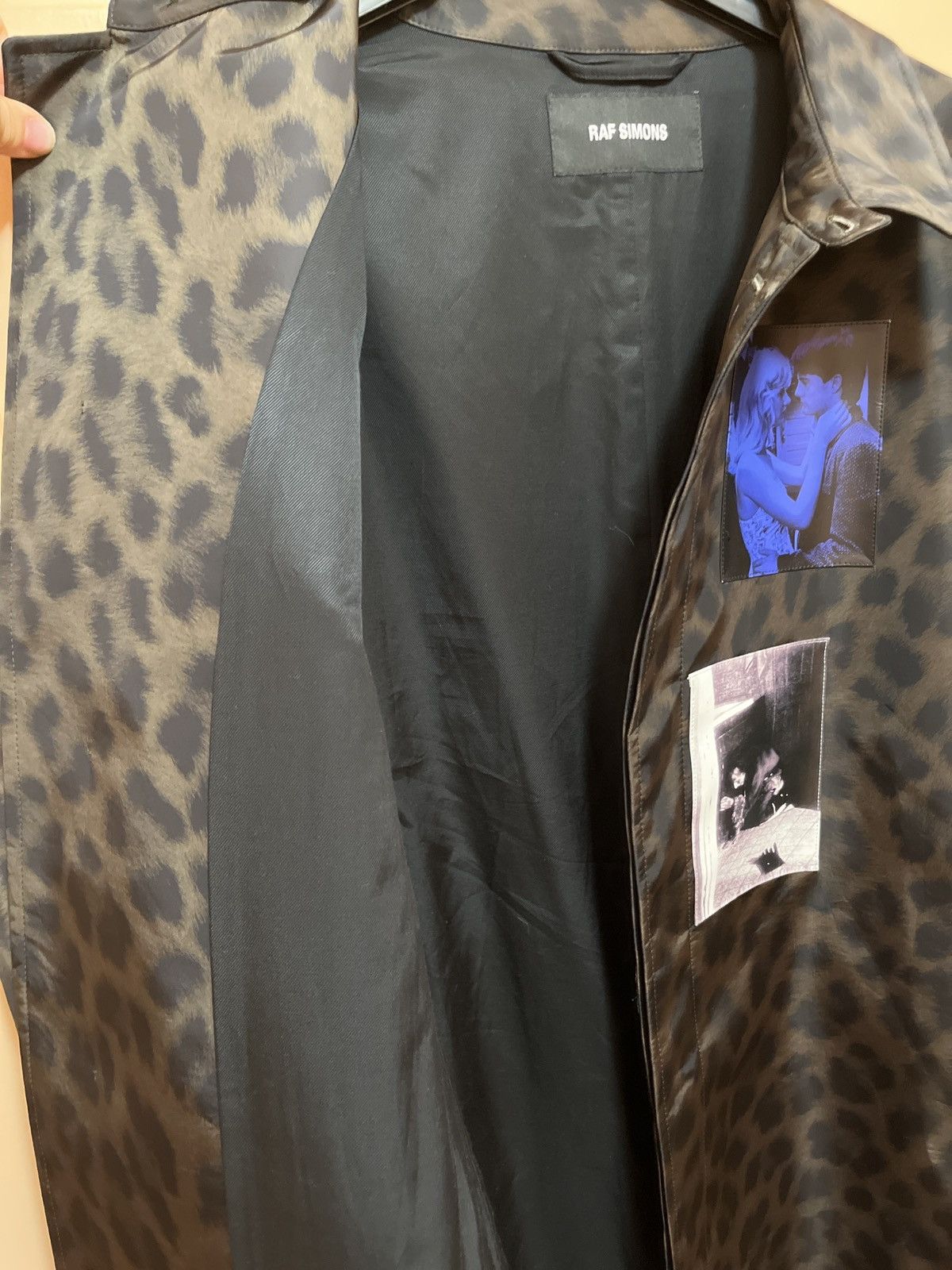 Designer × Raf Simons × Raf by Raf Simons RAF SIMONS ANIMAL PRINT COAT TRENCH COAT AW’19 Size US M / EU 48-50 / 2 - 4 Thumbnail