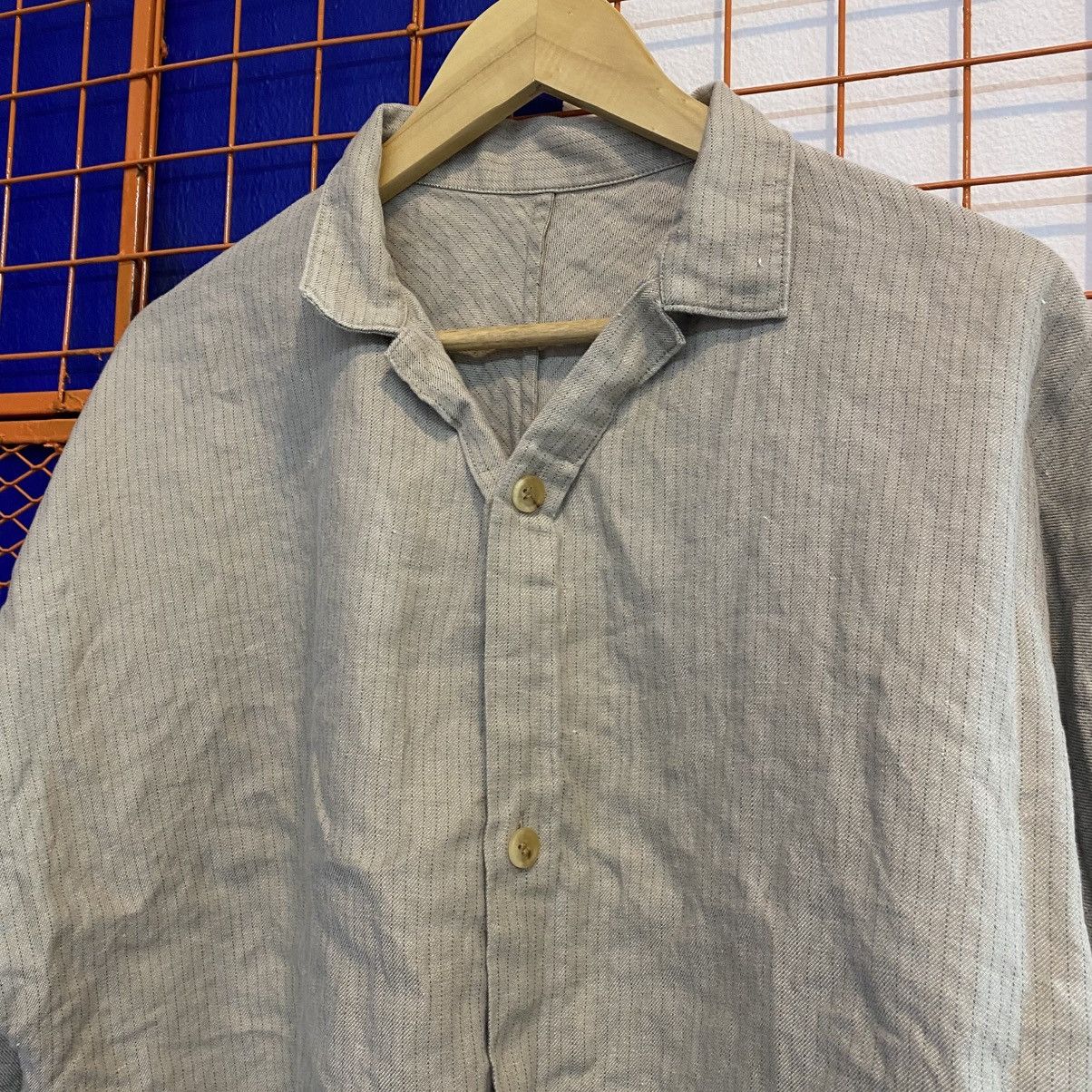 Yohji Yamamoto Vintage Yohji Yamamoto Shirt Japanese Brand Designer Style Size US M / EU 48-50 / 2 - 6 Thumbnail
