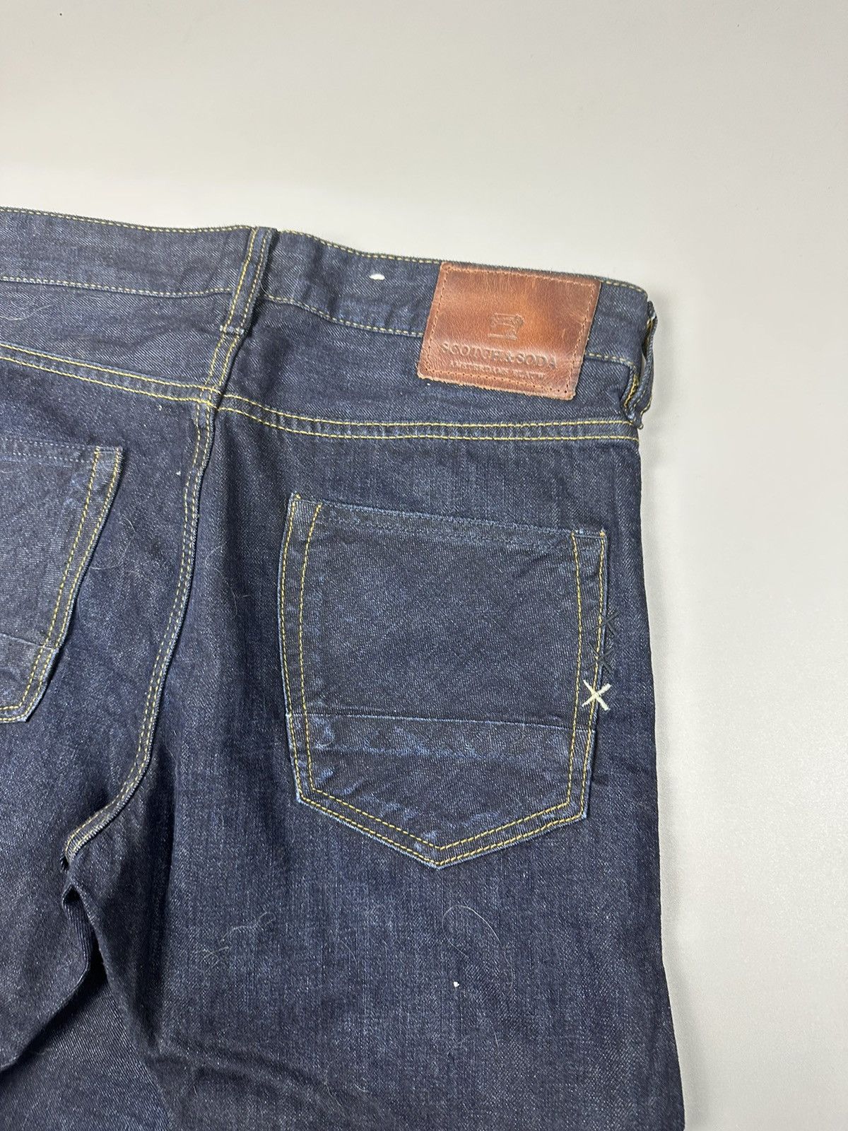 Scotch & Soda Scotch&Soda Dark blue solid Skinny Jeans Size US 30 / EU 46 - 2 Thumbnail