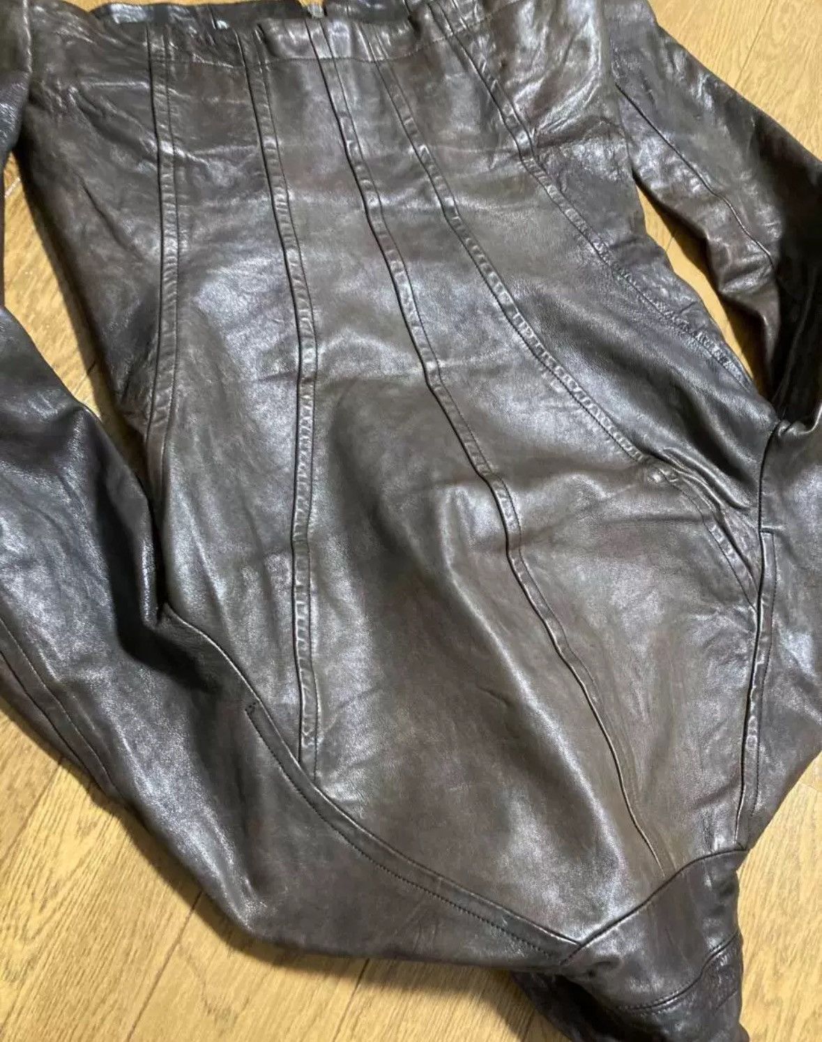 Julius Julius Lapel leather jacket Size US S / EU 44-46 / 1 - 8 Thumbnail