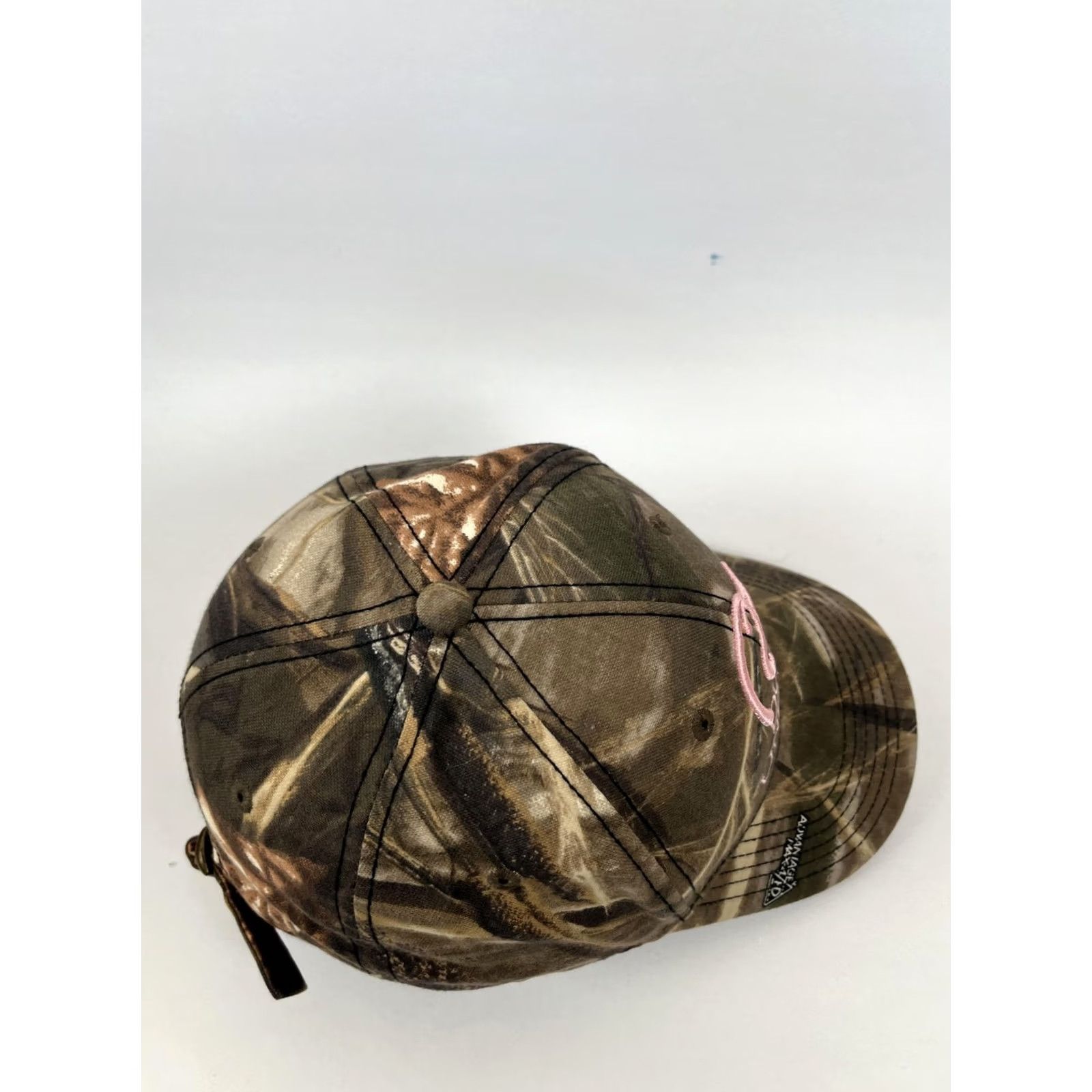 Pinko Ducks Unlimited Hat Cap Strap Back Womens One Size Brown Pink Logo Camo Hunting Size ONE SIZE - 6 Thumbnail