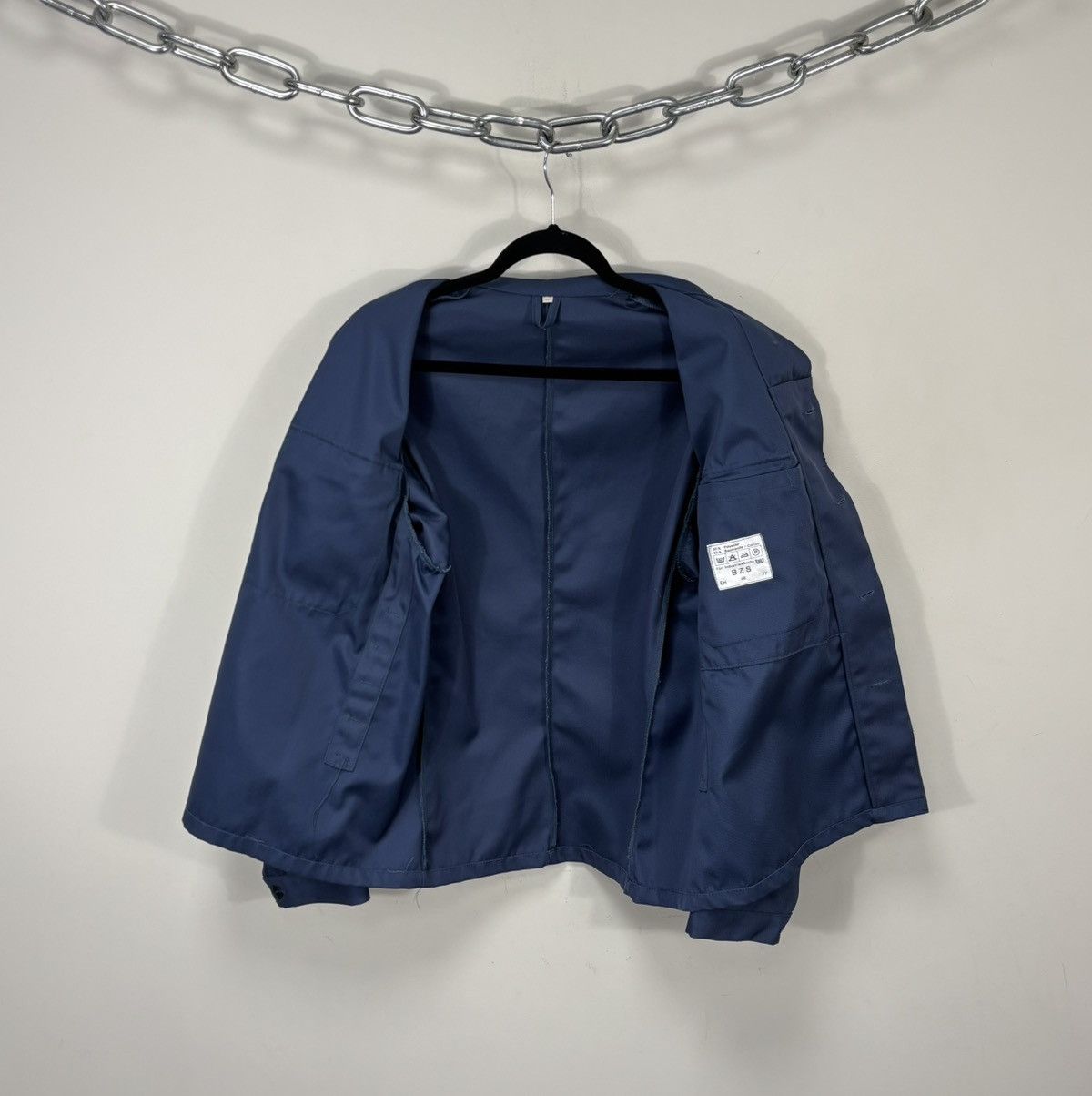 Other Vintage German Workwear Blue Utility Jacket Chore Coat Size US M / EU 48-50 / 2 - 11 Thumbnail