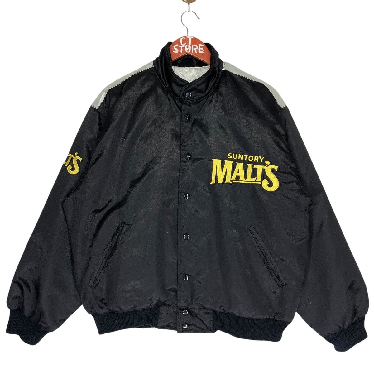 MLB × Vintage Vintage Suntory Malt’s Baseball Team Jacket Size M Size US M / EU 48-50 / 2 - 1 Thumbnail