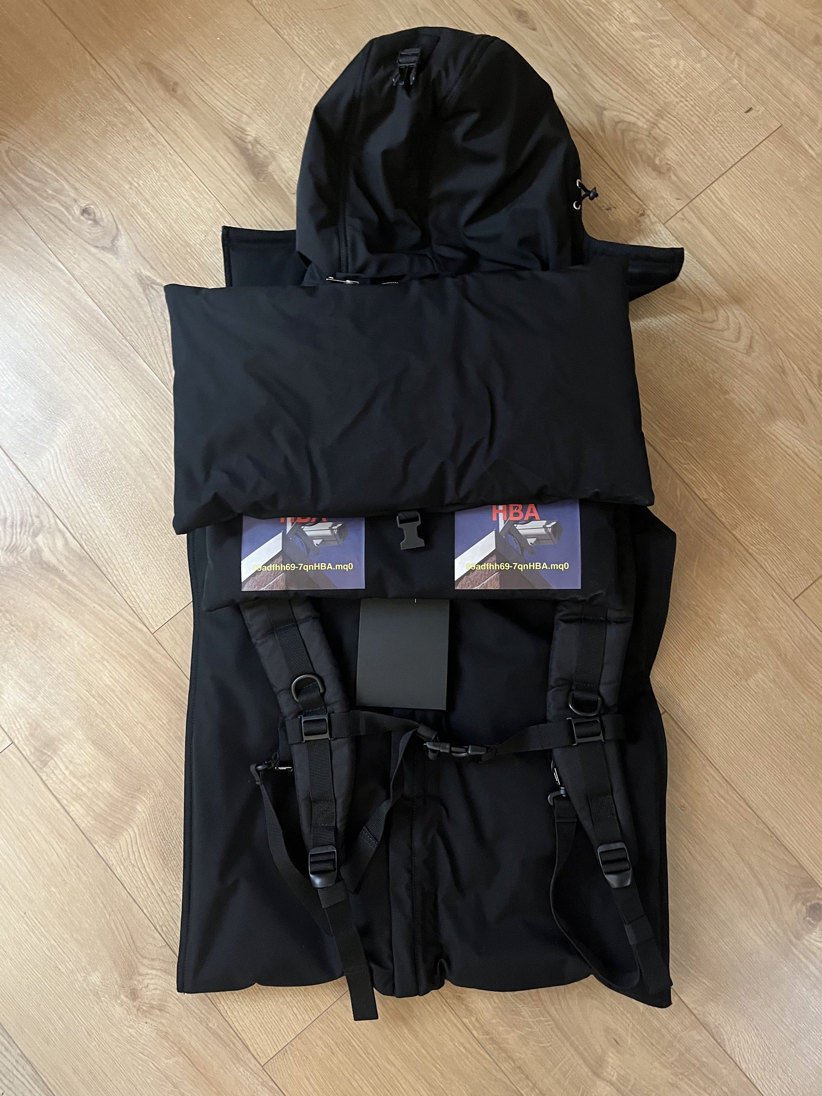 Anonymous Club × Hood By Air Hood by Air Black Backless Tie Vest Size US S / EU 44-46 / 1 - 3 Thumbnail