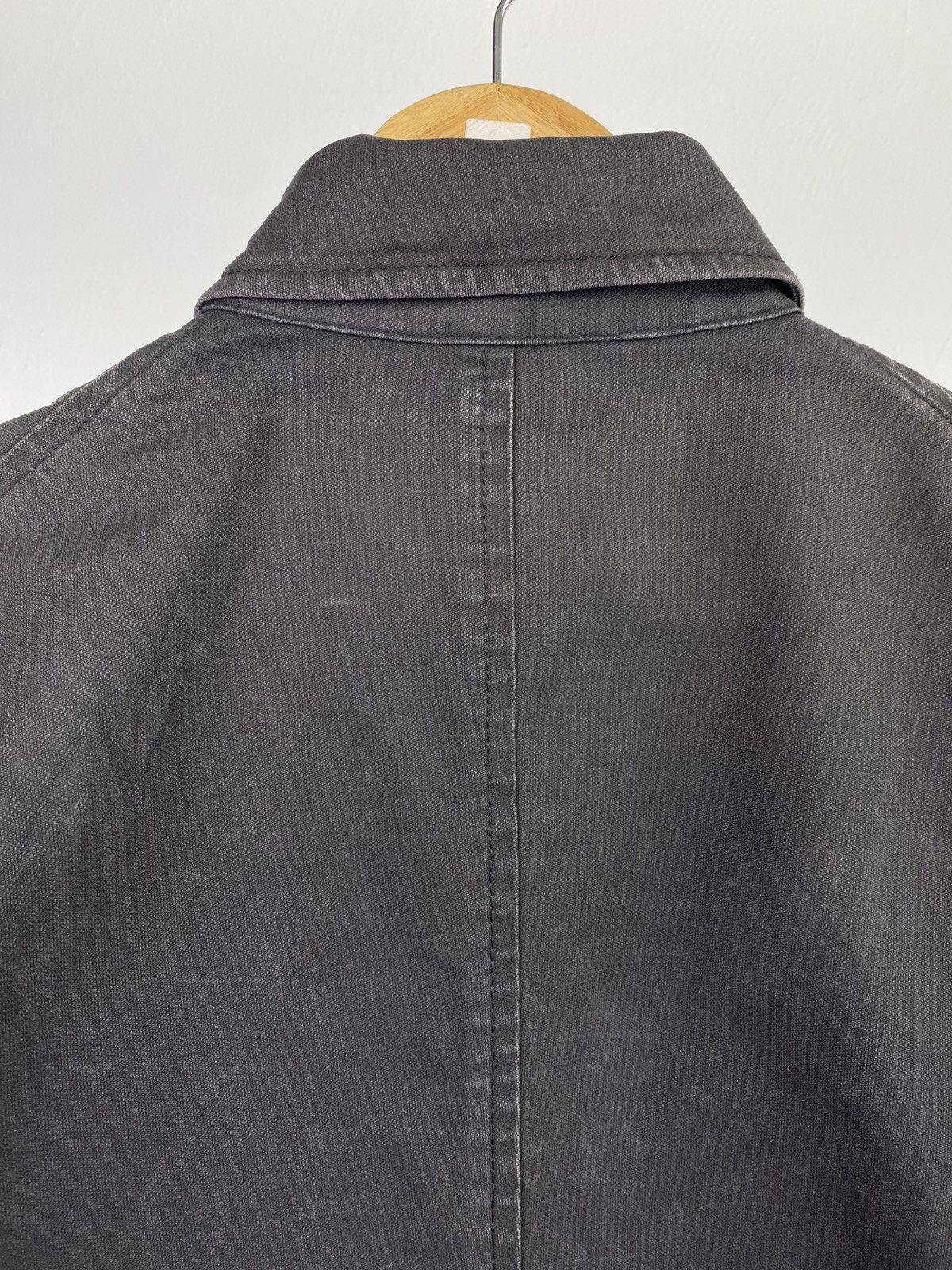 Yohji Yamamoto 90's AAR by Yohji Yamamoto Distressed Black Coat Size US M / EU 48-50 / 2 - 10 Thumbnail