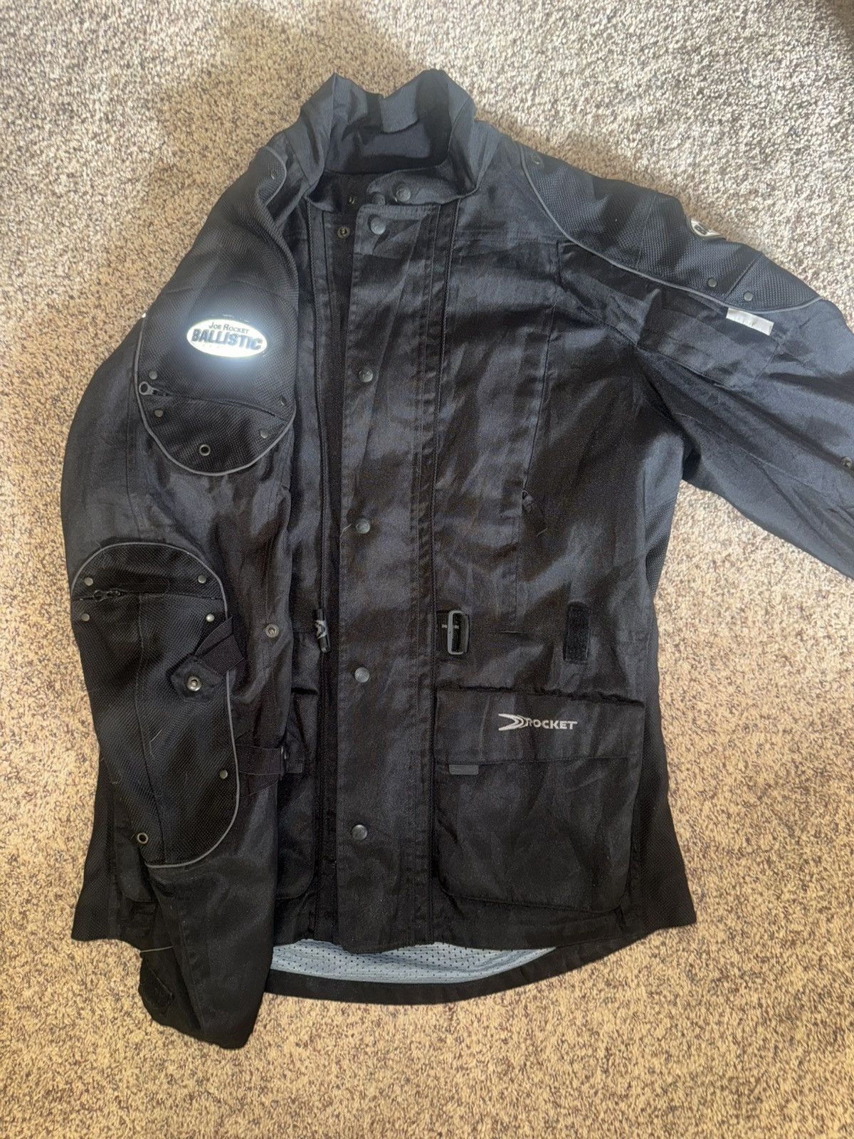 Joe Rocket Joe Rocket Ballistic Series Men's Black Armored Biker Jacket Size US L / EU 52-54 / 3 - 2 Thumbnail