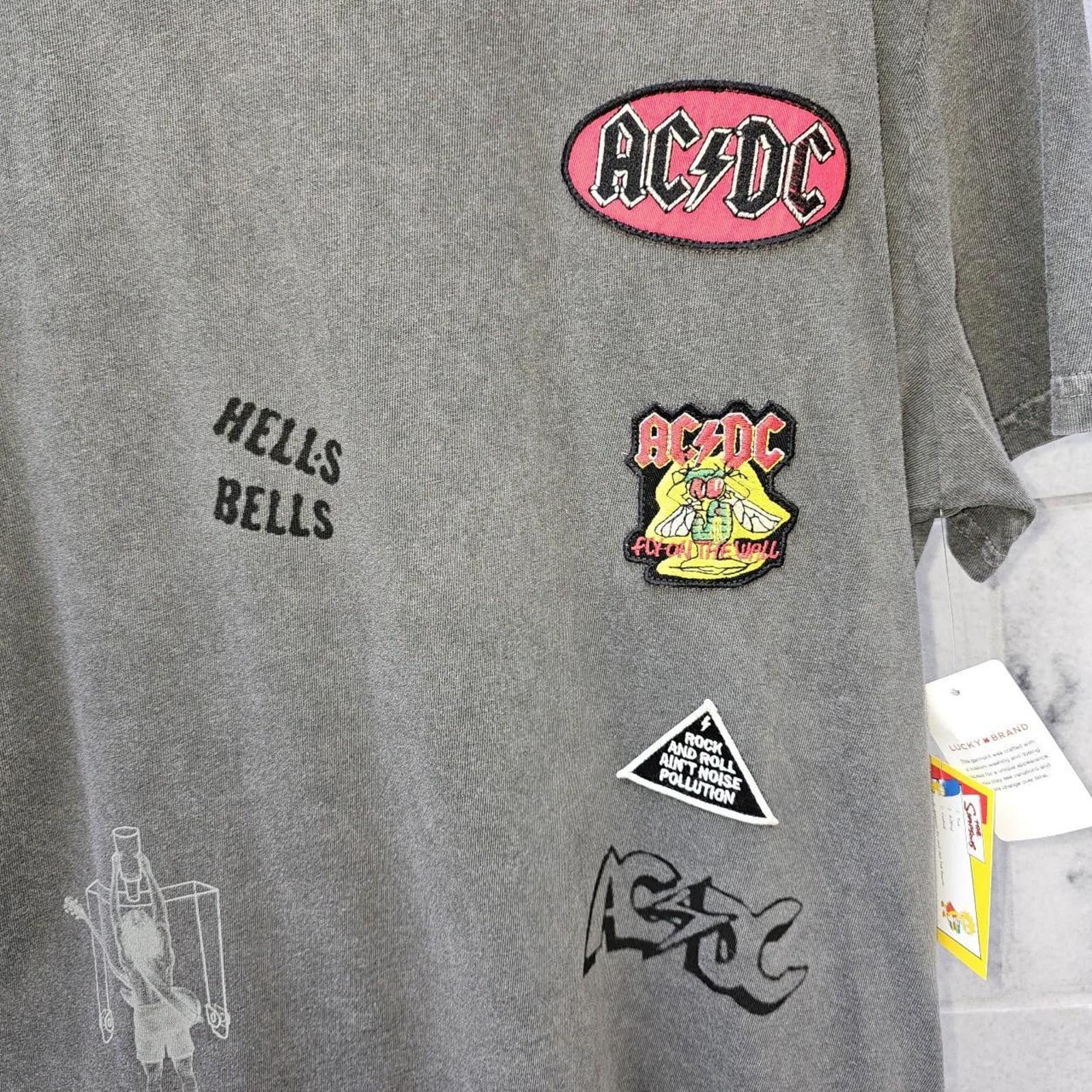 Lucky Brand Lucky Brand ACDC Band Tee With Patches NWT Size US L / EU 52-54 / 3 - 3 Thumbnail
