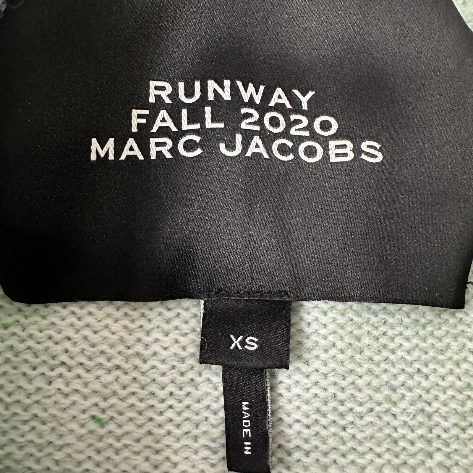 Marc Jacobs Marc Jacobs Runway Fall 2020 Sweater Women’s XS Green Wool Size XS / US 0-2 / IT 36-38 - 6 Thumbnail