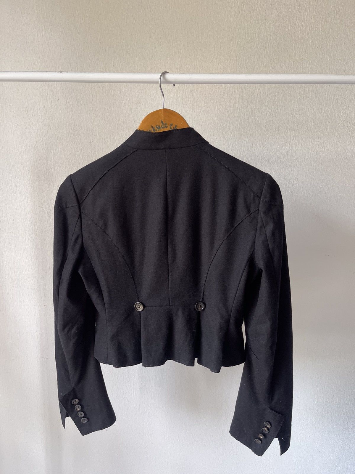 Alexander McQueen 2000s AlexanderMcqueen Wool Punk Zip Style Jacket 96 Size US XS / EU 42 / 0 - 14 Thumbnail