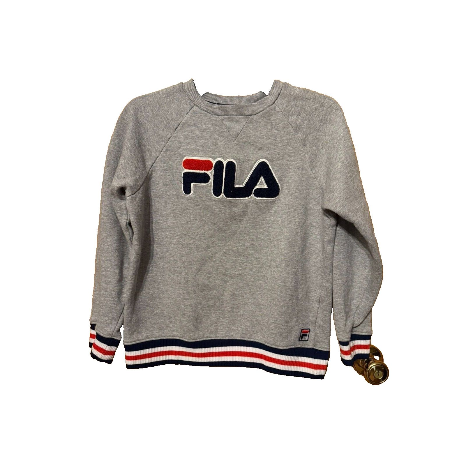 Fila FILA Men's Sportstyle Linear Logo Long Sleeve Crew Size US L / EU 52-54 / 3 - 1 Thumbnail