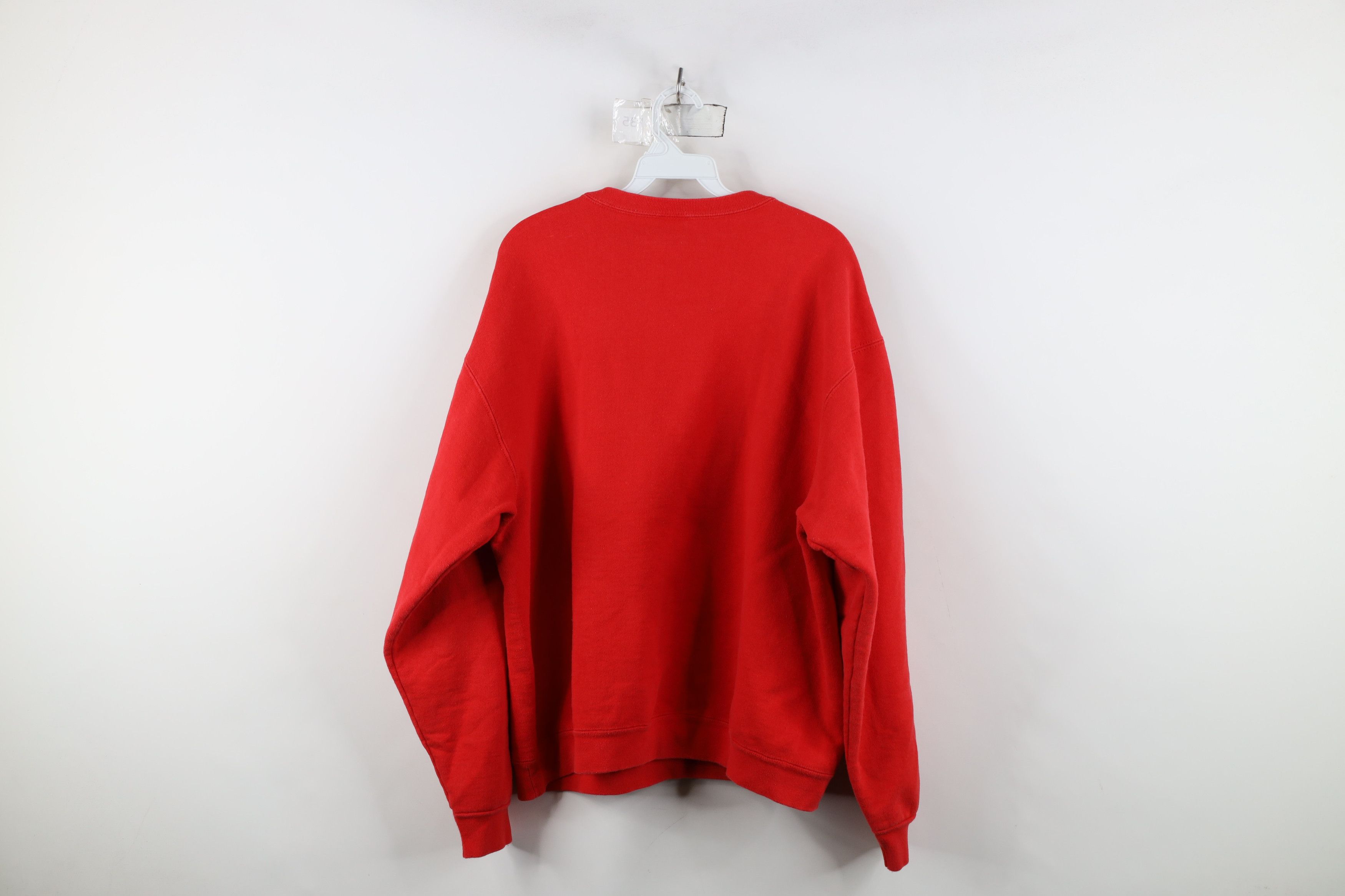 Vintage Vintage 90s Heavyweight Newport Rhode Island Sweatshirt Red Size US L / EU 52-54 / 3 - 10 Thumbnail
