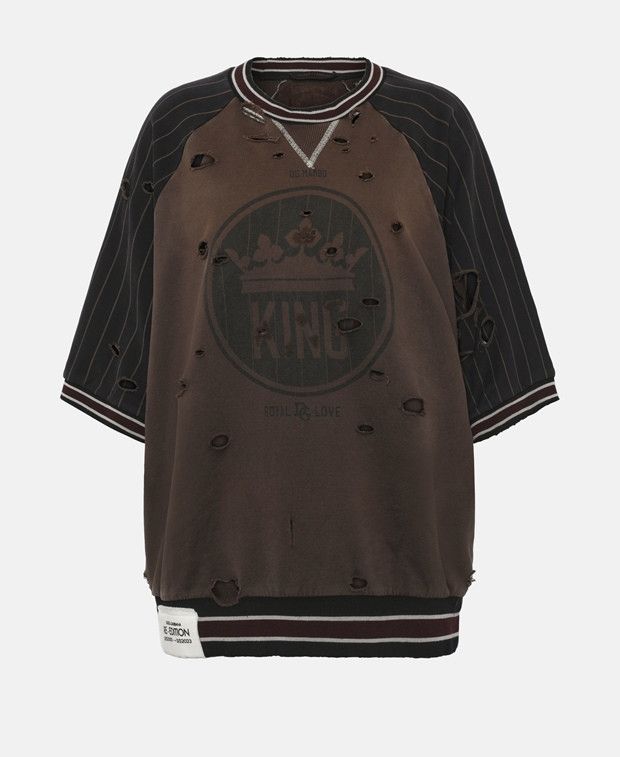 Dolce & Gabbana Short-sleeved sweatshirt Size US M / EU 48-50 / 2 - 1 Thumbnail