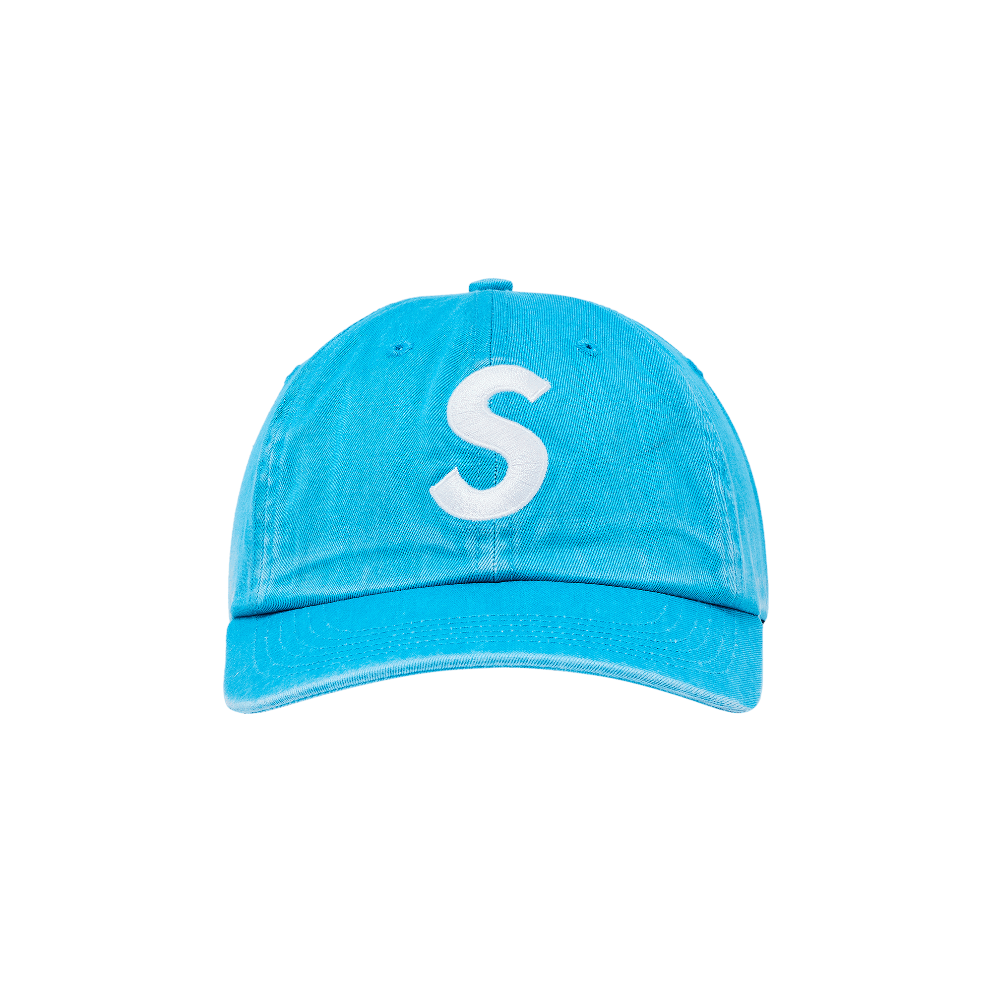 Supreme Supreme Ebbets S Logo Fitted 6-Panel Blue Size 7 3/8 | Grailed