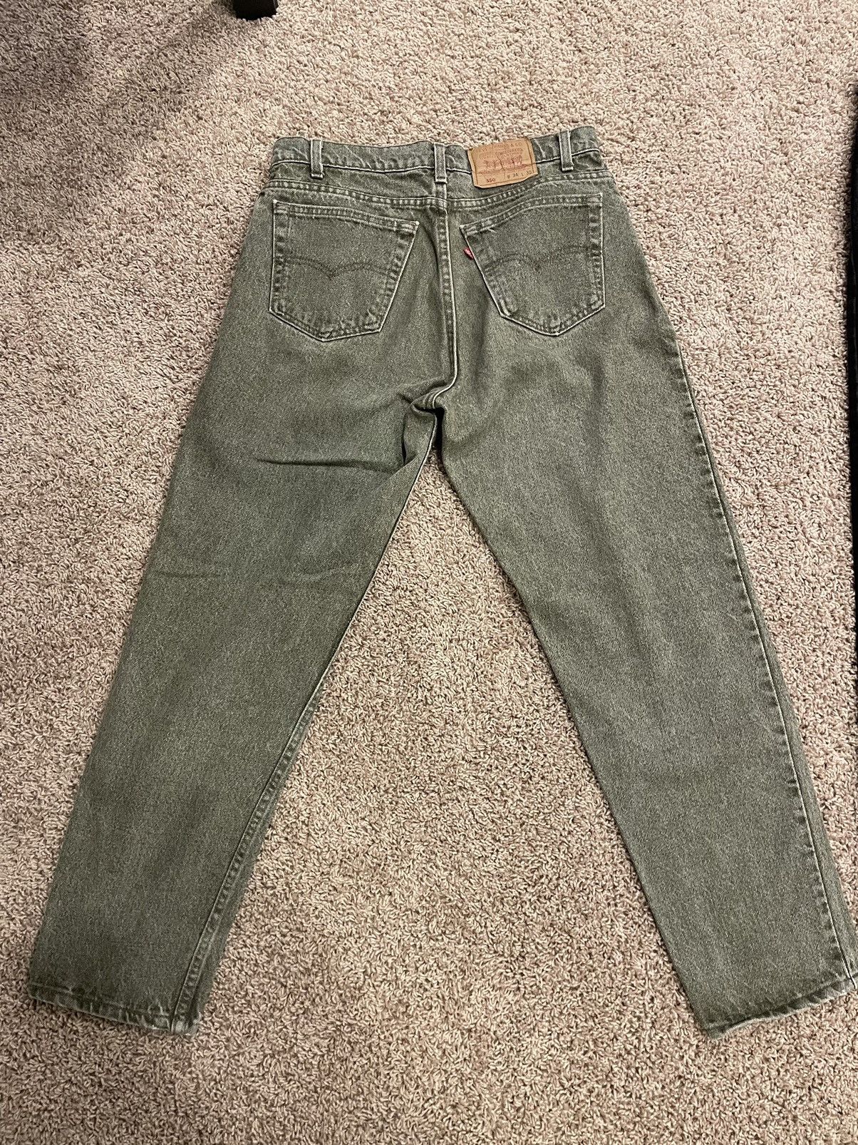 Levi's × Vintage Levi’s 550 Green Vintage Made in USA Size US 33 - 2 Thumbnail